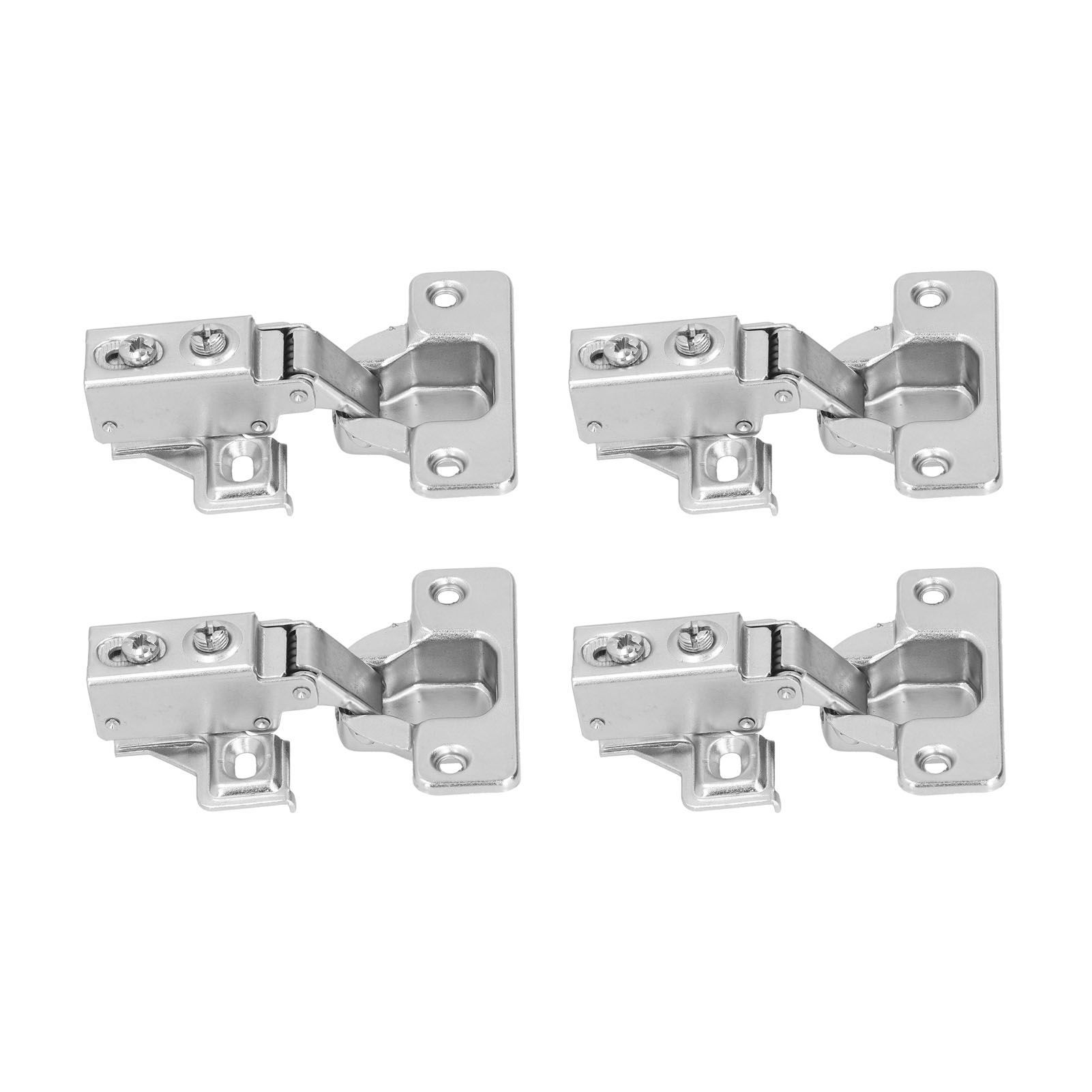 4Set Door Hinges with Screws 105 Degree American Hydraulic Damping Hinge for view 6