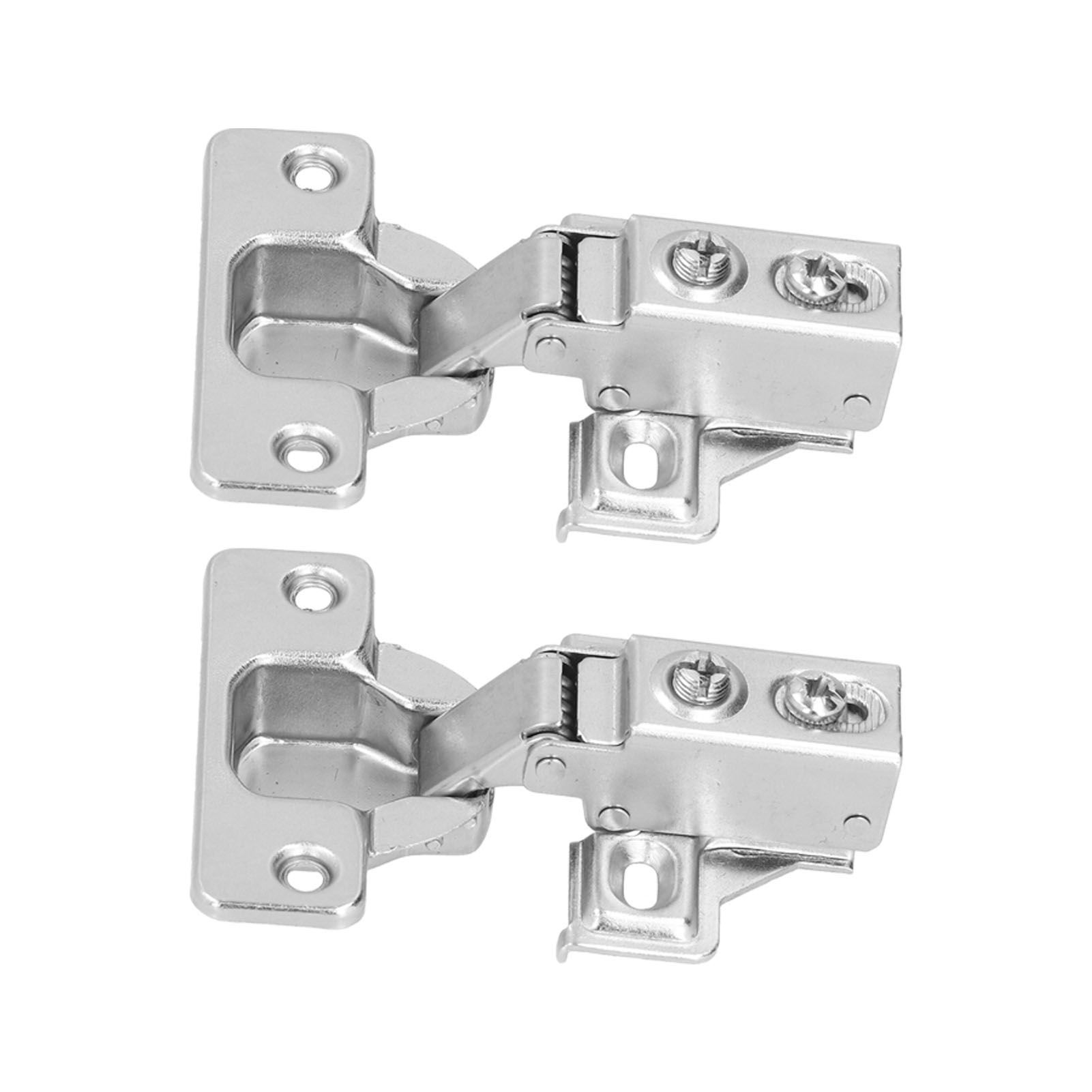 2Set Short Arm Door Hinge with Screws 90‑105° American Hydraulic Damping Hinge view 3