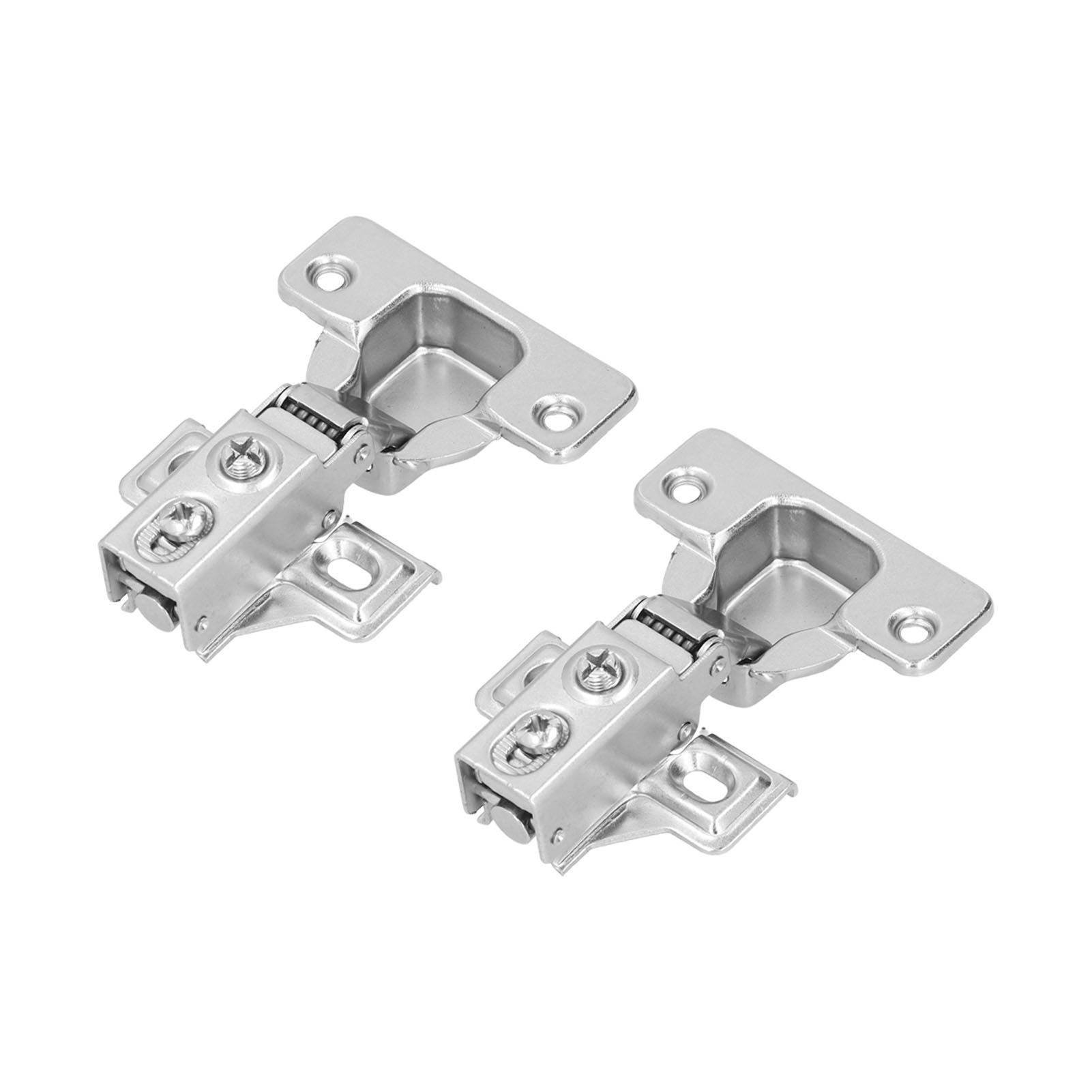 2Set Short Arm Door Hinge with Screws 90‑105° American Hydraulic Damping Hinge view 7