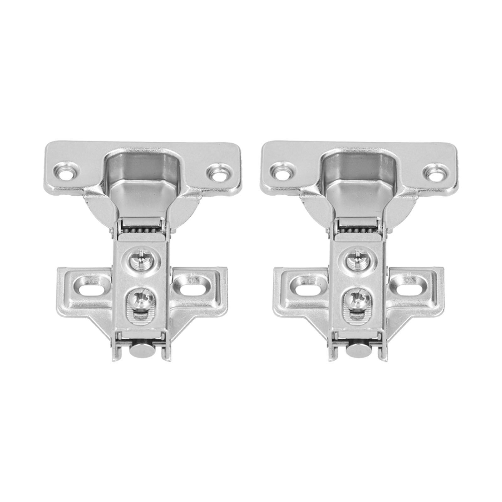 2Set Short Arm Door Hinge with Screws 90‑105° American Hydraulic Damping Hinge view 8