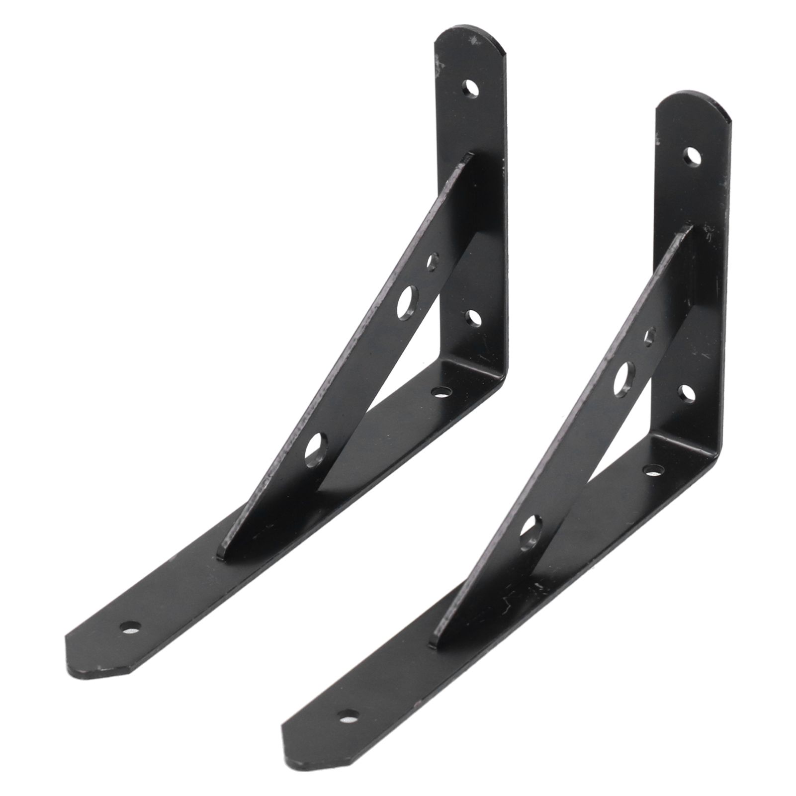 2Pcs Shelf Brackets Cold Rolled Steel Rustproof Corrosion Resistant Stable