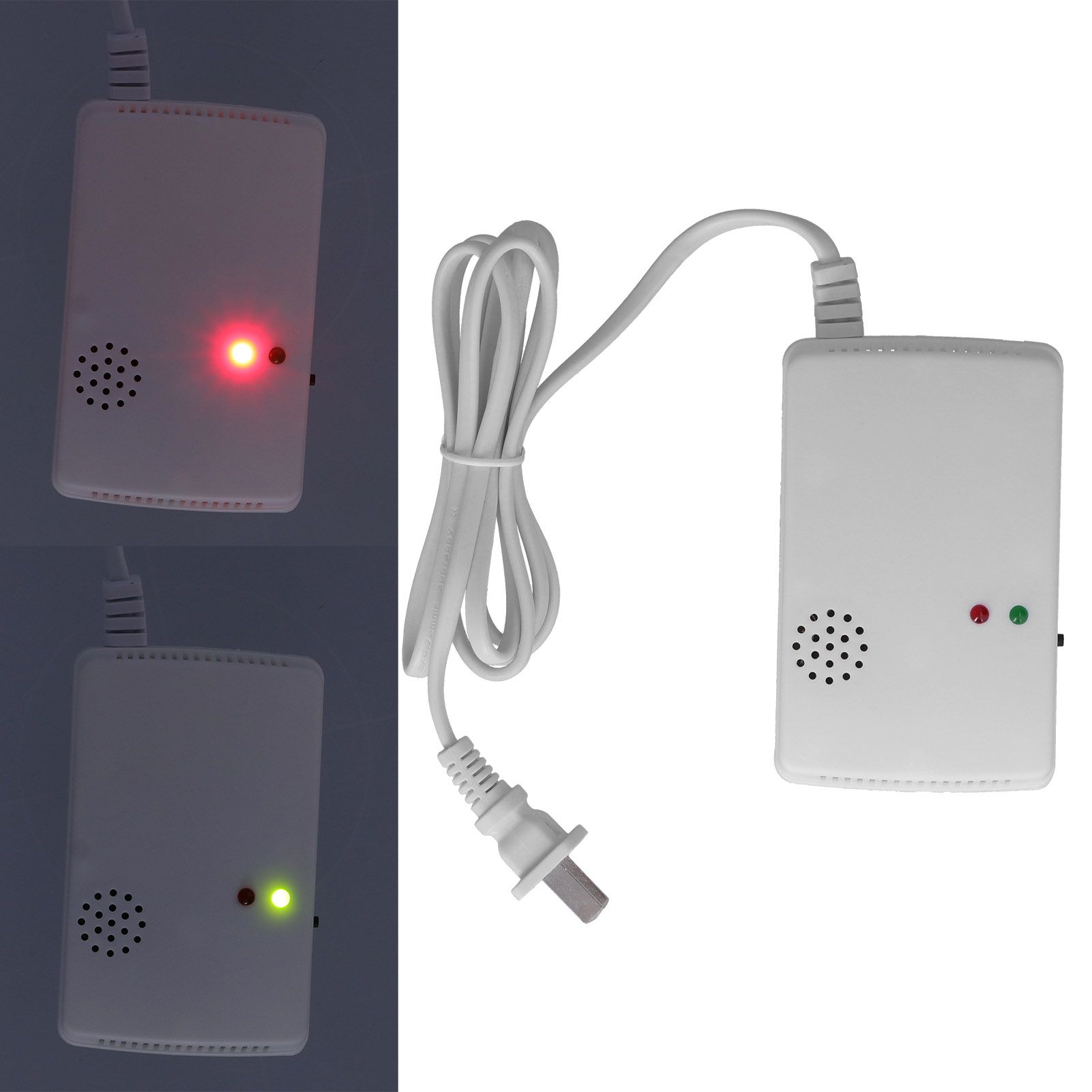 Natural Gas Leaking Detector Self Checking Liquefied Petroleum Gas Alarm for view 11
