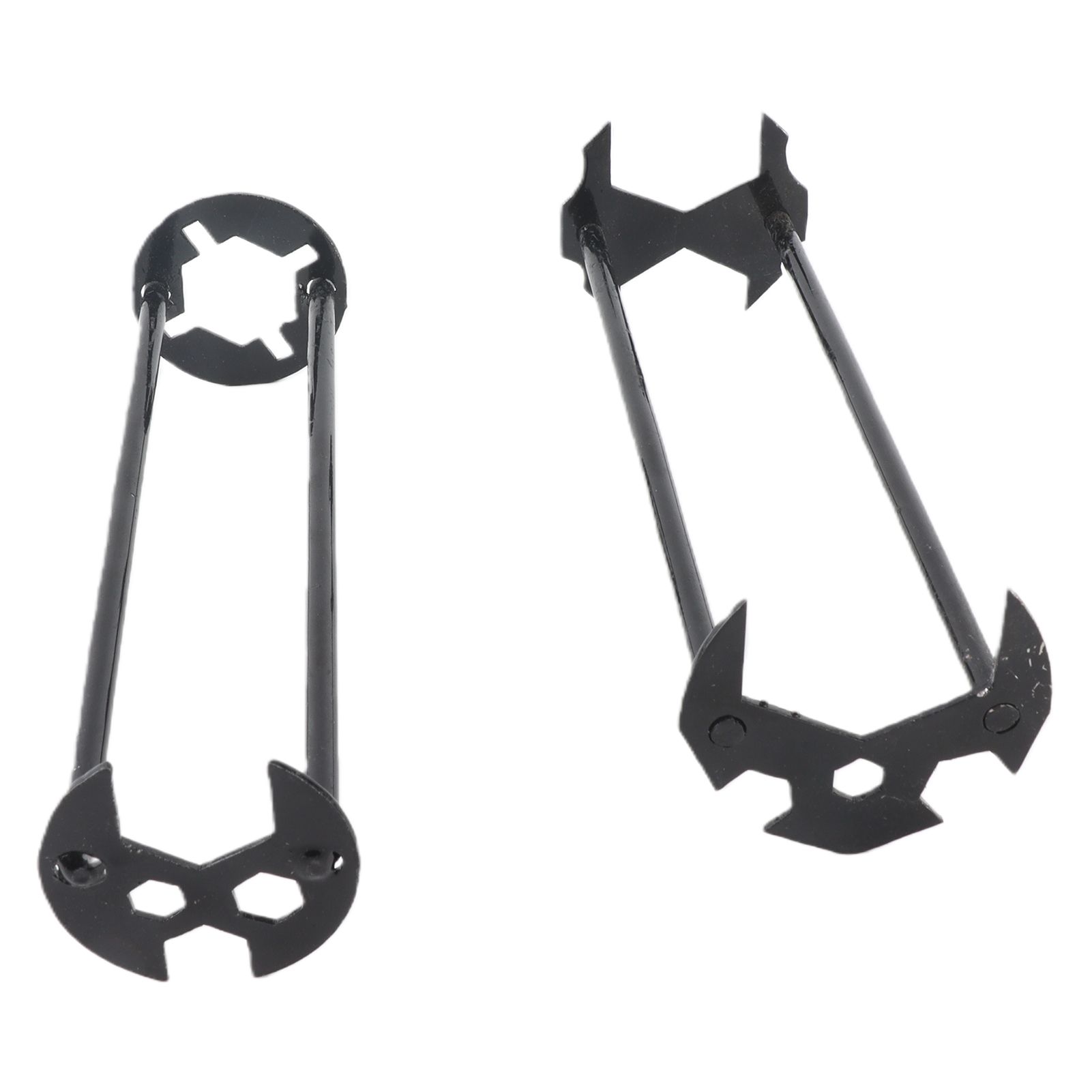 Multifunctional Basin Wrench Cast Iron Under Sink Plumbers Wrench Faucet Tool view 2