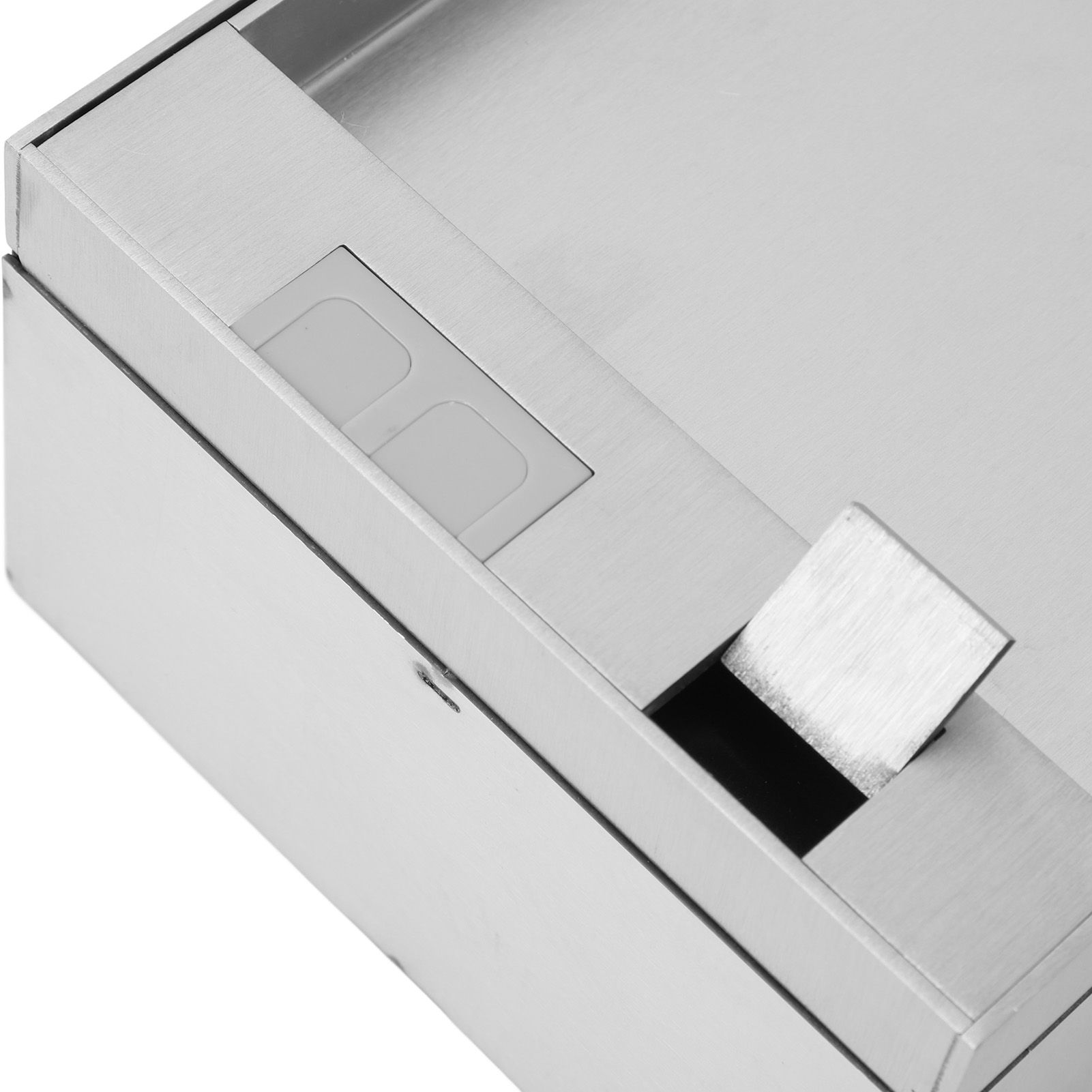 Recessed Floor Outlet Stainless Steel IP44 Waterproof Floor Receptacle Kit for view 5