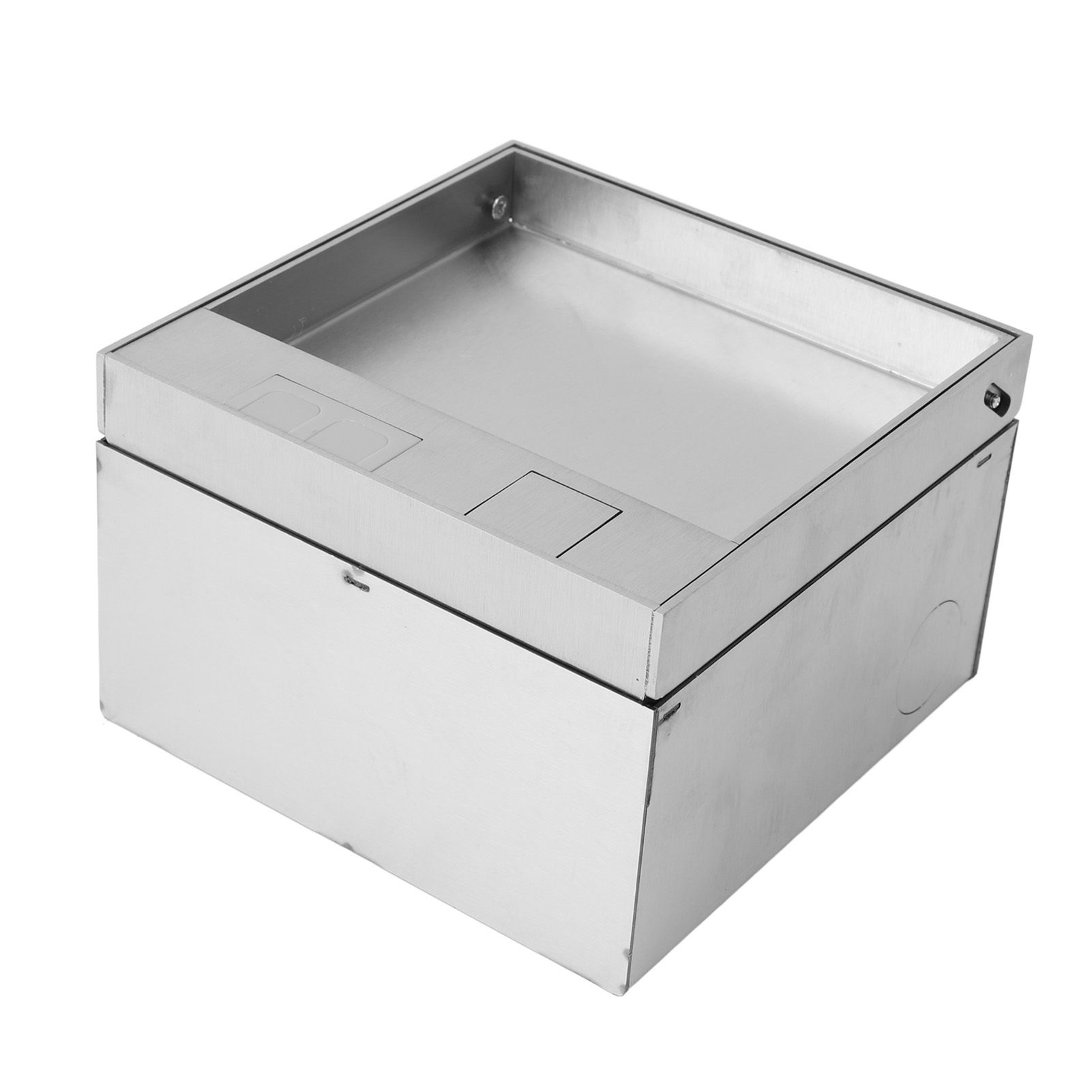 Recessed Floor Outlet Stainless Steel IP44 Waterproof Floor Receptacle Kit for view 11
