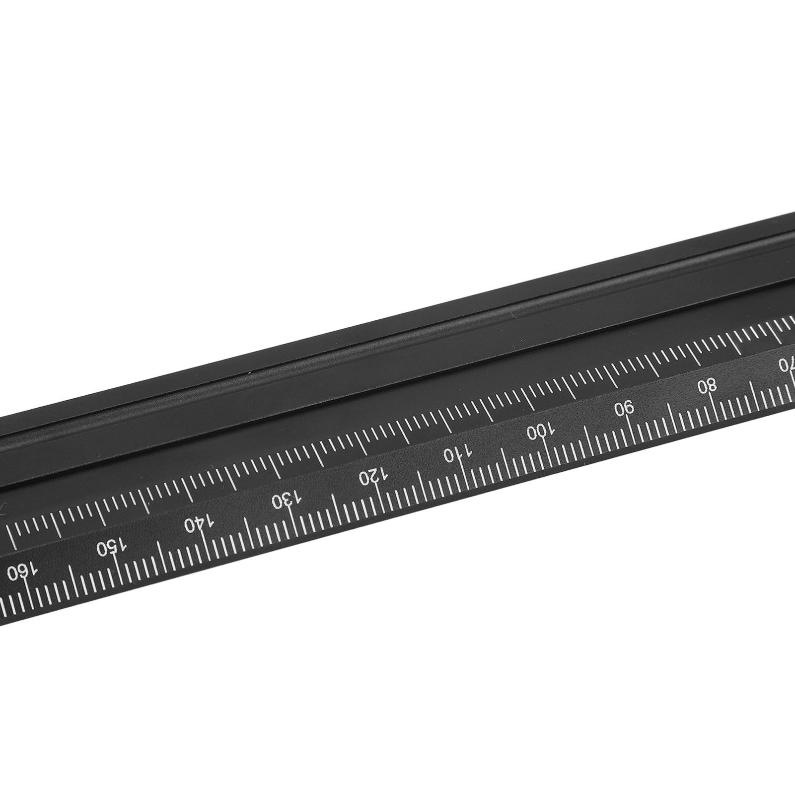 Aluminum Alloy Straight Ruler 25cm Precise Scale Professional for Woodworking view 2