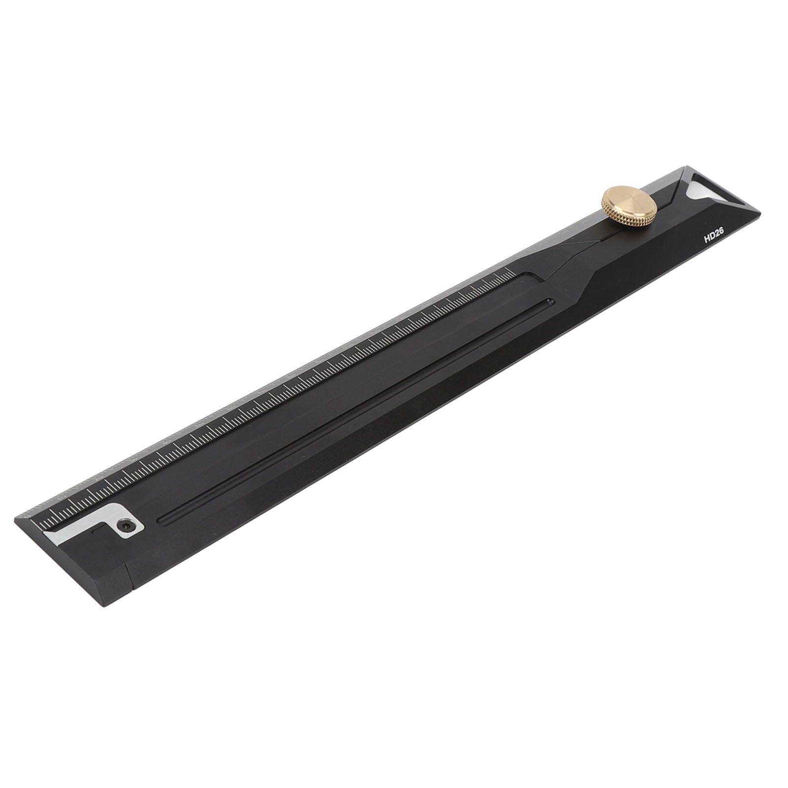 Aluminum Alloy Straight Ruler 25cm Precise Scale Professional for Woodworking view 6