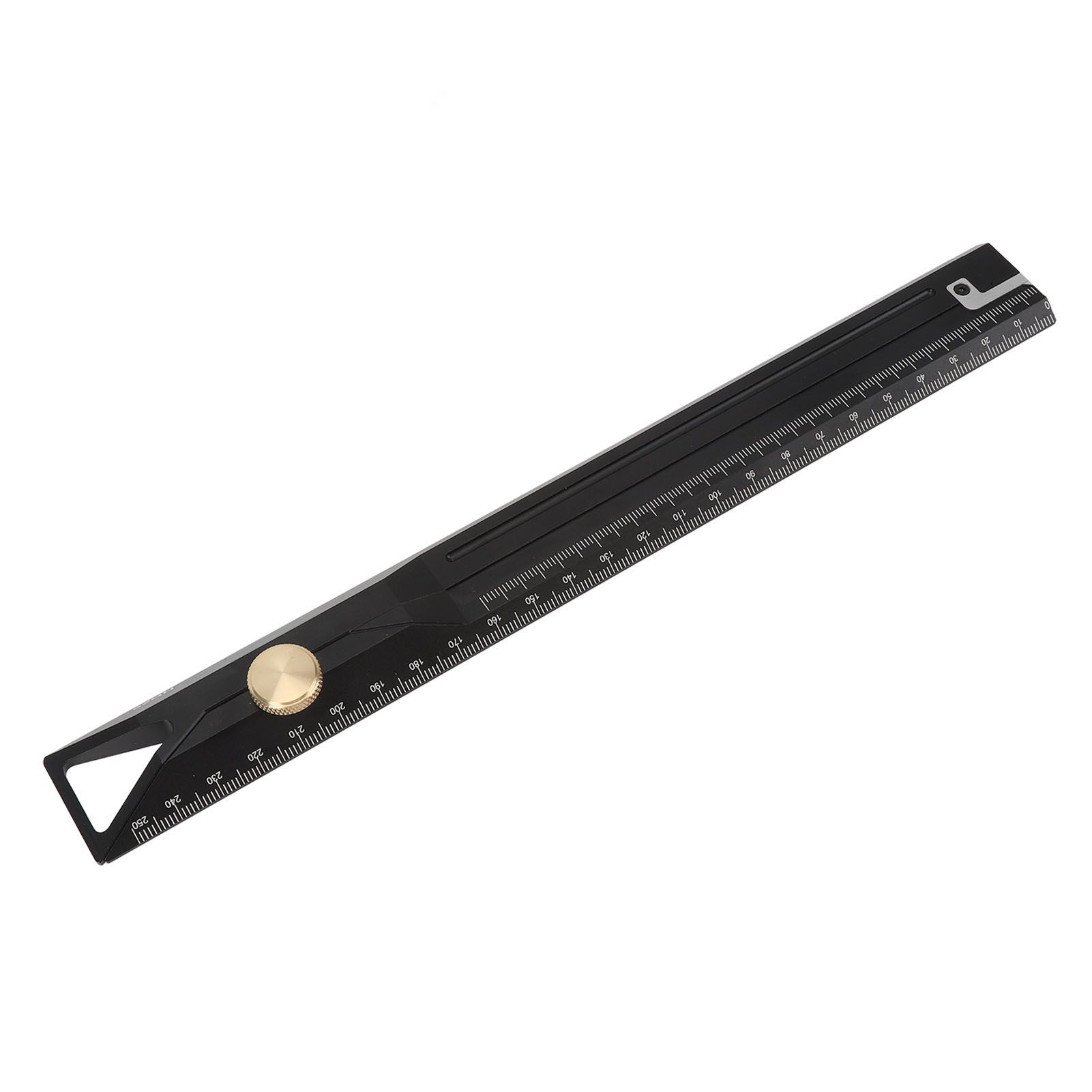 Aluminum Alloy Straight Ruler 25cm Precise Scale Professional for Woodworking view 12