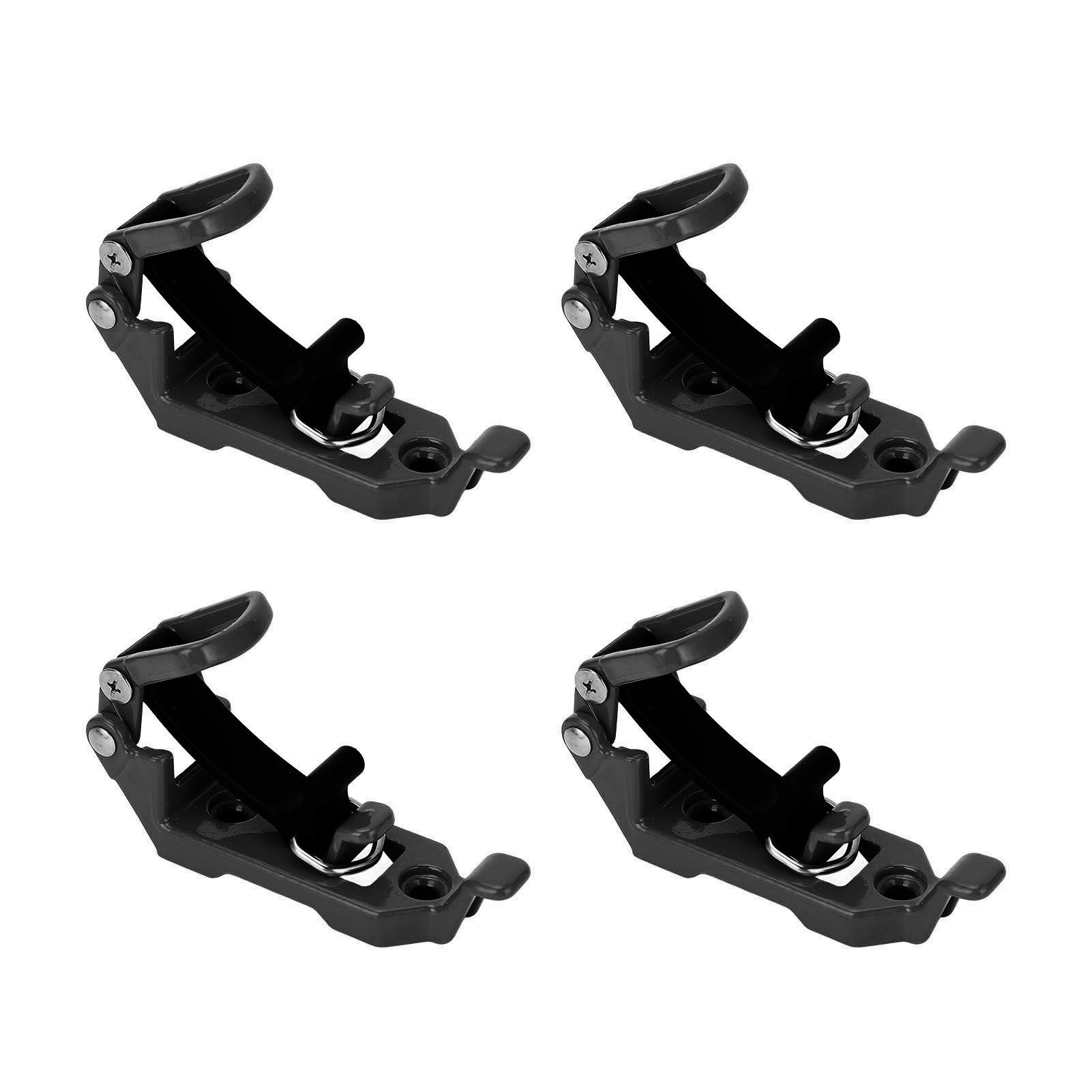 4 Sets Roof Rack Shovel Mount Heavy Duty Multipurpose Metal Rubber Clamp view 8