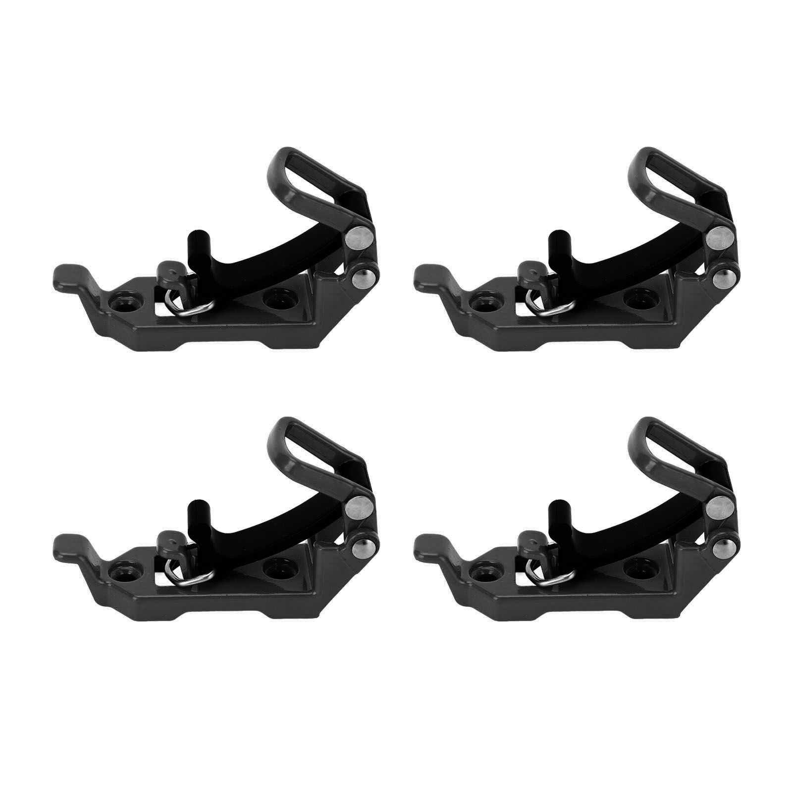 4 Sets Roof Rack Shovel Mount Heavy Duty Multipurpose Metal Rubber Clamp view 10