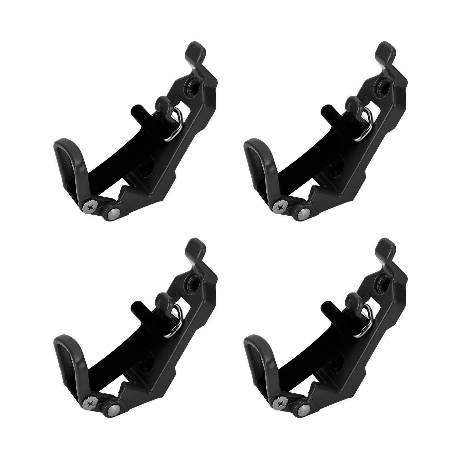 4 Sets Roof Rack Shovel Mount Heavy Duty Multipurpose Metal Rubber Clamp view 12