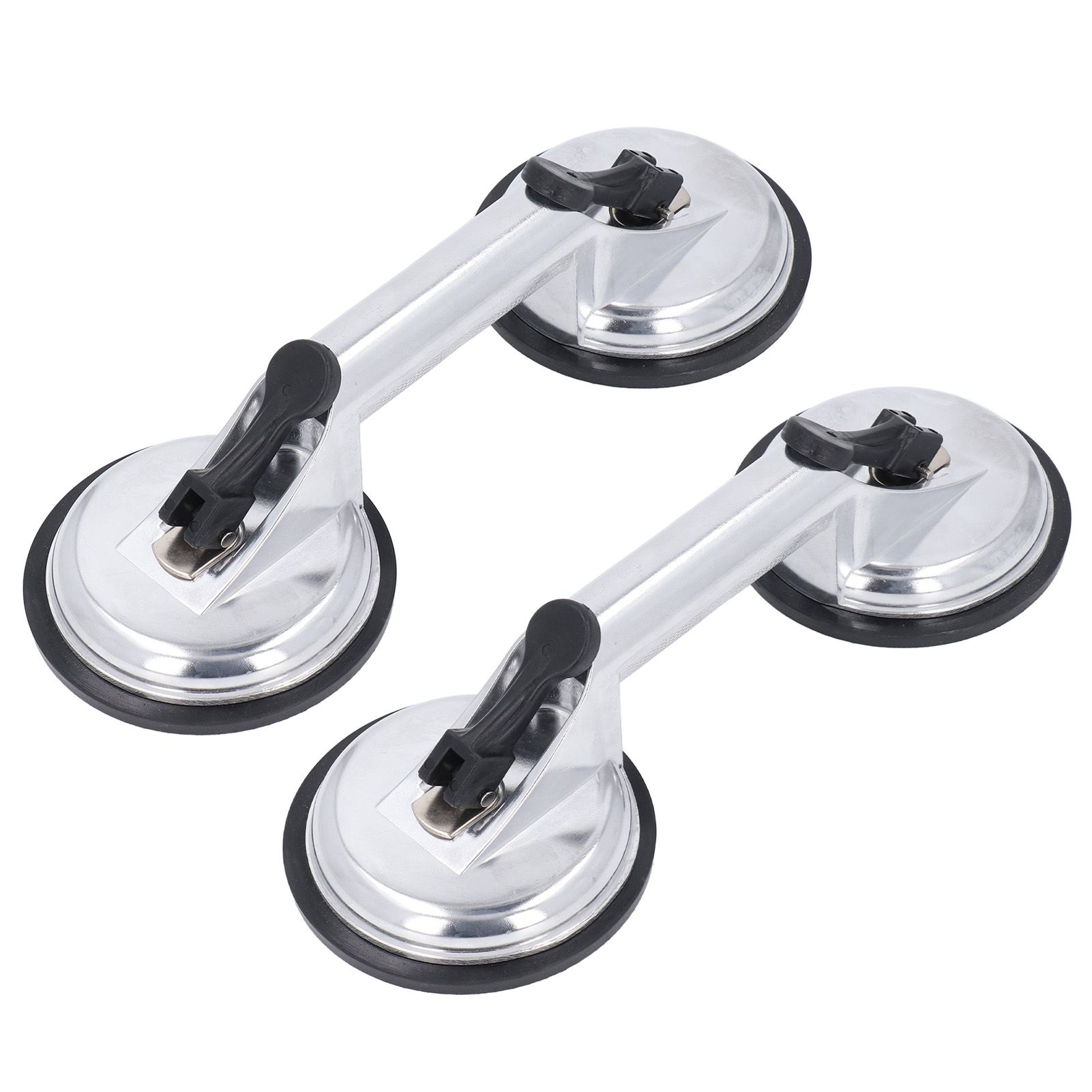2Pcs Double Handle Suction Cups Plate 100KG Load Capacity Heavy Duty Aluminum view 9