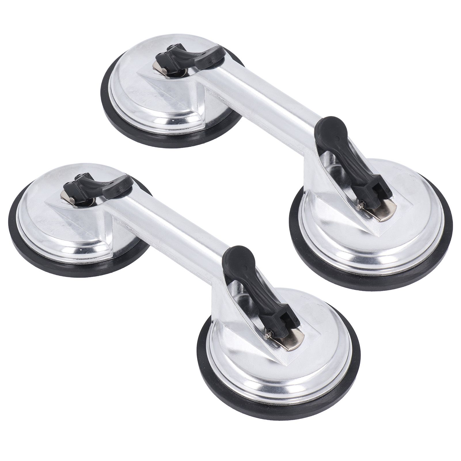 2Pcs Double Handle Suction Cups Plate 100KG Load Capacity Heavy Duty Aluminum view 11