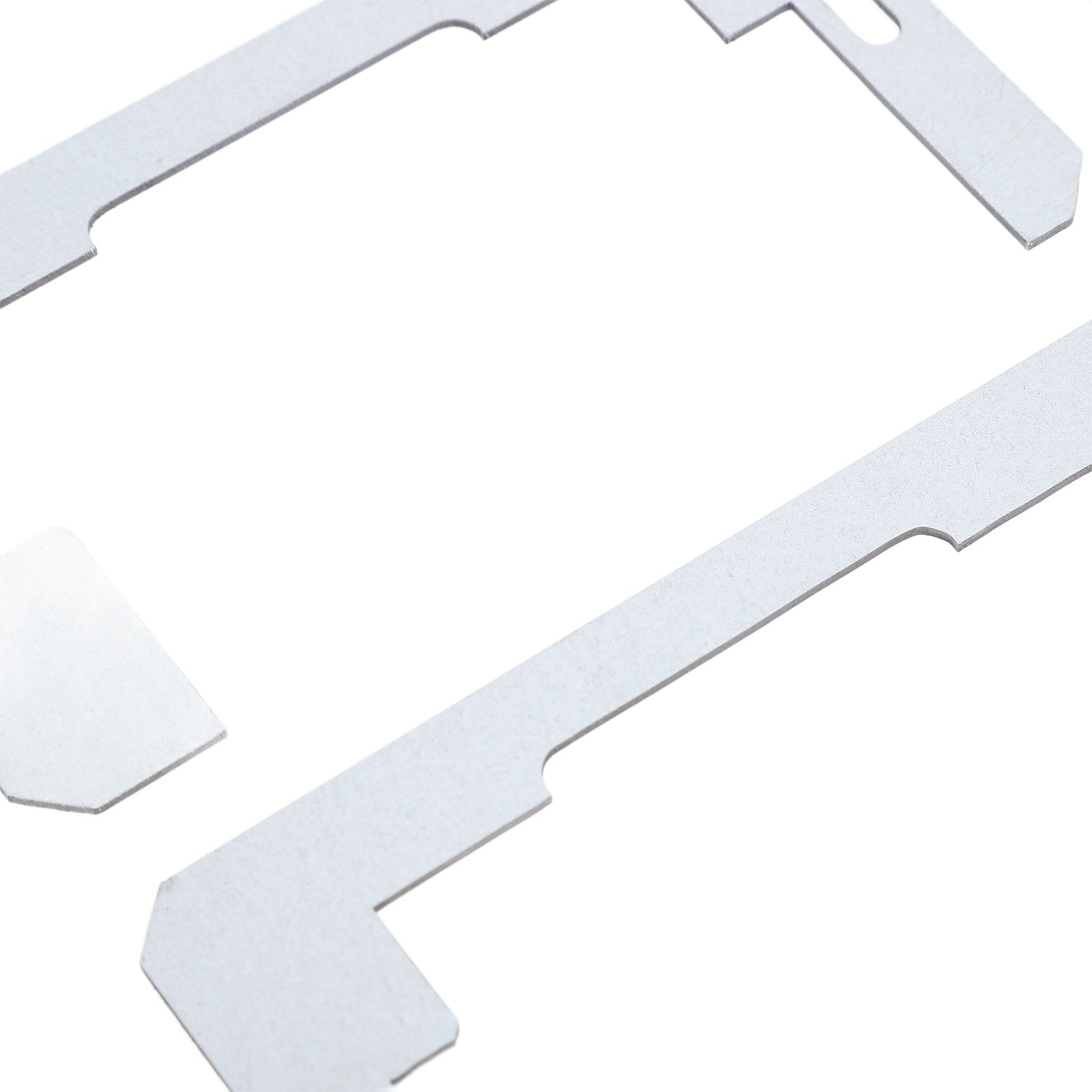 20PCS Wall Plate Spacer Zinc Plated Steel Flush Fit Device Leveling Plate for view 2