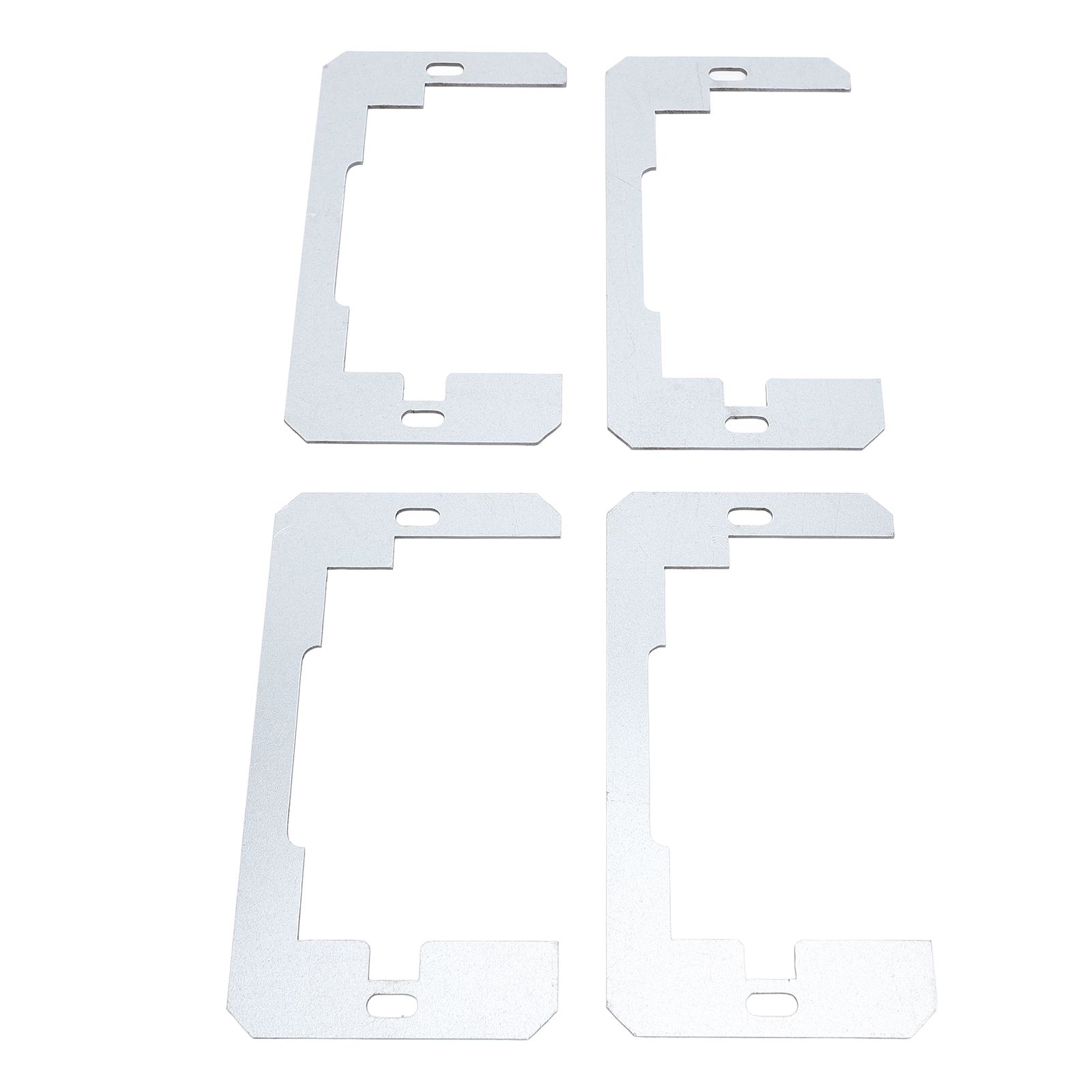 20PCS Wall Plate Spacer Zinc Plated Steel Flush Fit Device Leveling Plate for view 6