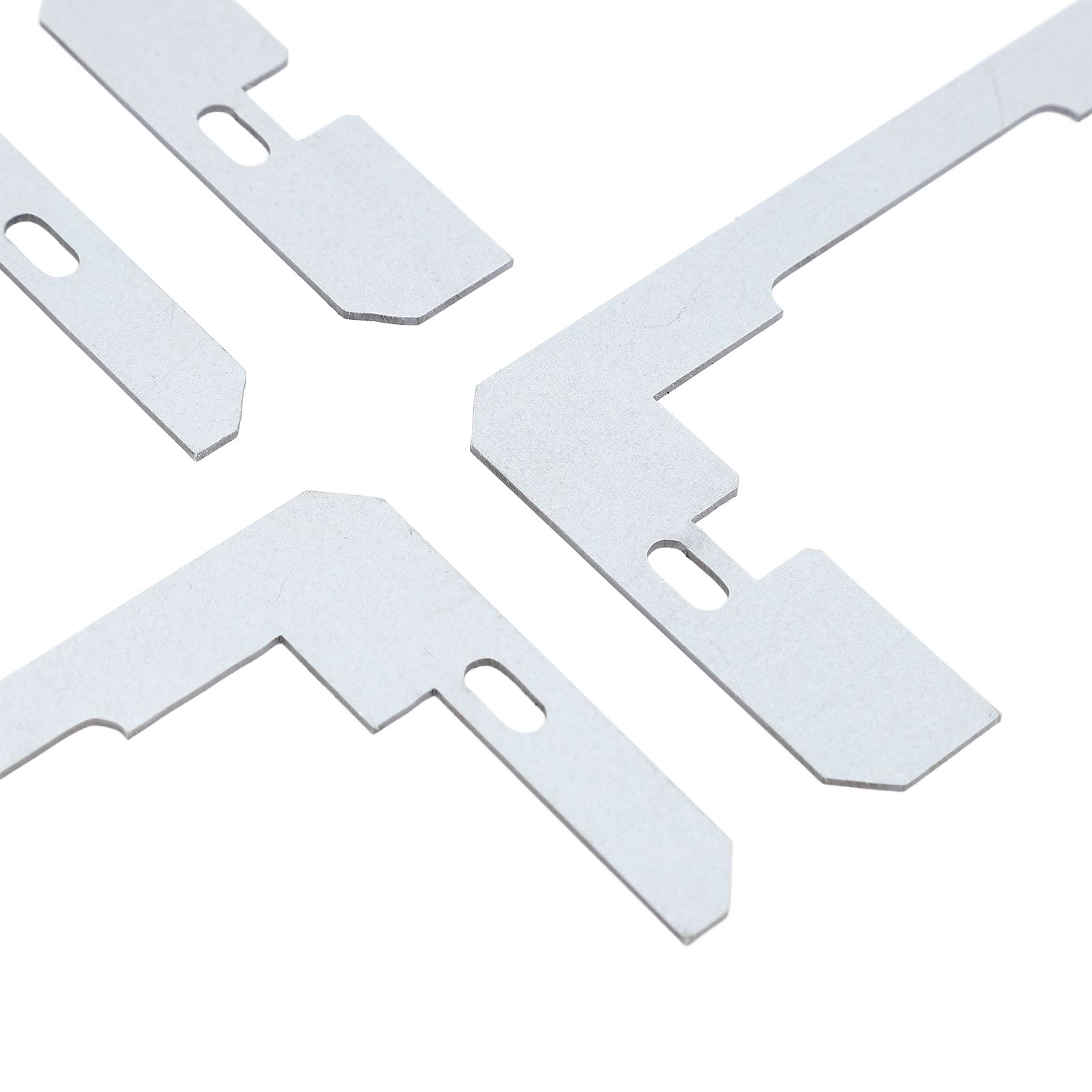 20PCS Wall Plate Spacer Zinc Plated Steel Flush Fit Device Leveling Plate for view 7
