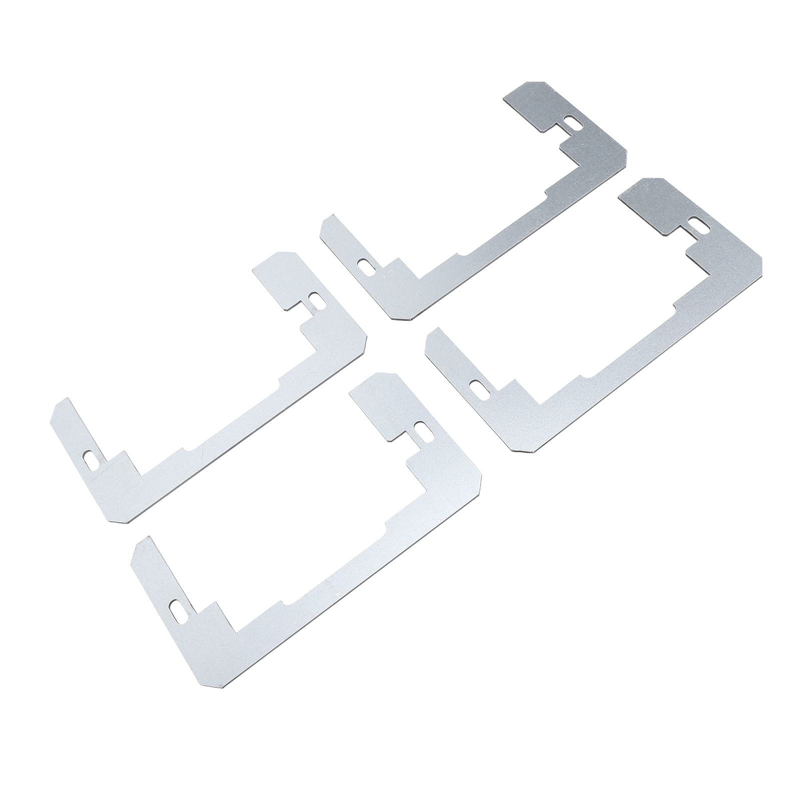 20PCS Wall Plate Spacer Zinc Plated Steel Flush Fit Device Leveling Plate for view 10