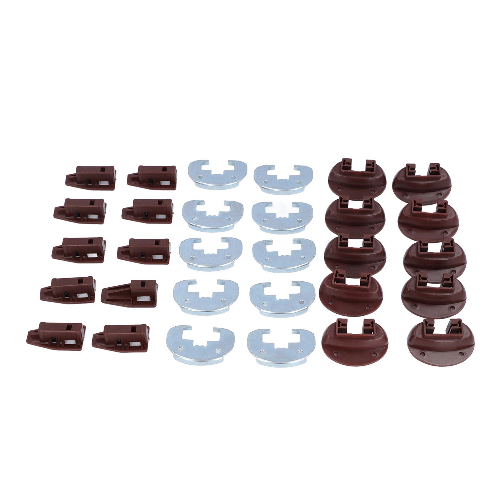 Drawer Guide Kit Aluminum Alloy Plastic Drawer Slides Repair Kit for Rite Trak II