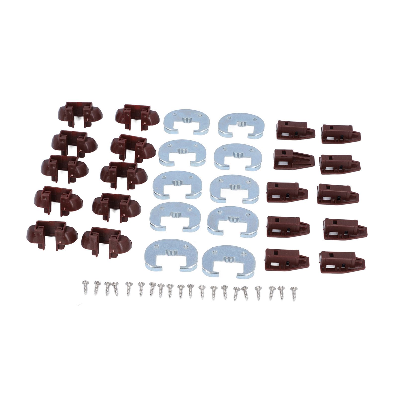 Drawer Guide Kit Aluminum Alloy Plastic Drawer Slides Repair Kit for Rite Trak II view 9