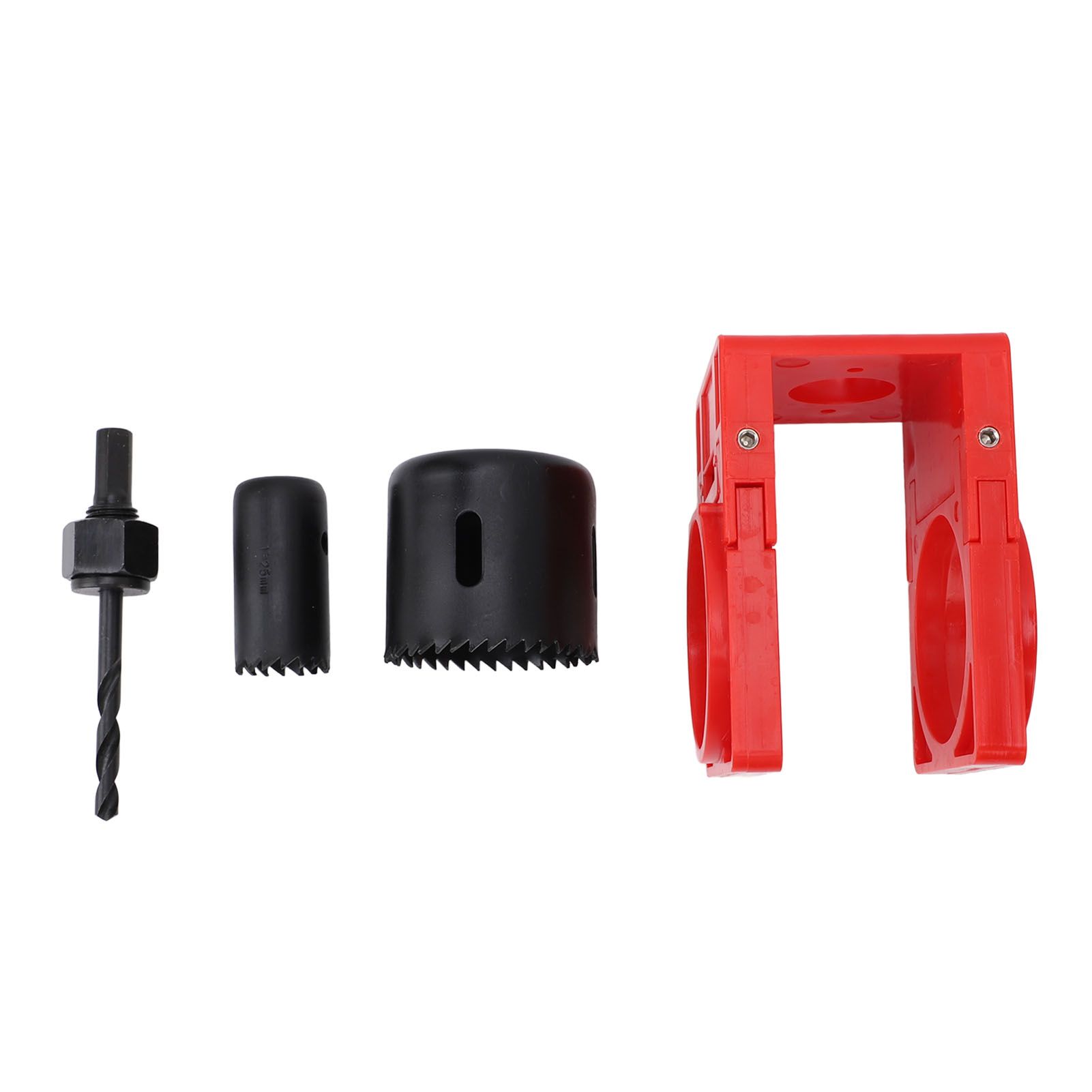 Lock Installation Kit with Guide Template Carbon Steel Plastic Door Hole Saw view 3