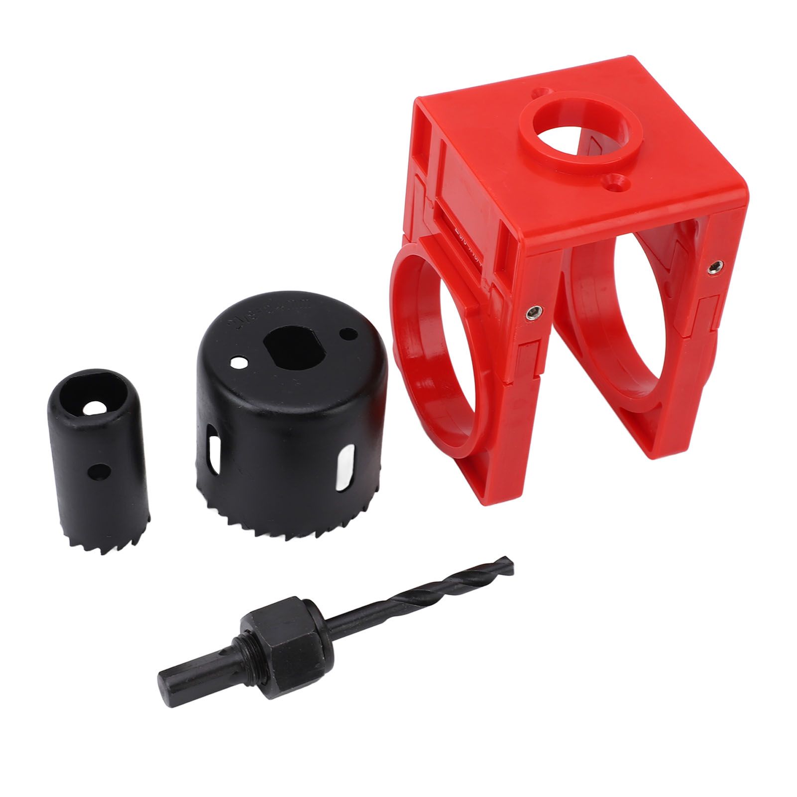 Lock Installation Kit with Guide Template Carbon Steel Plastic Door Hole Saw view 9