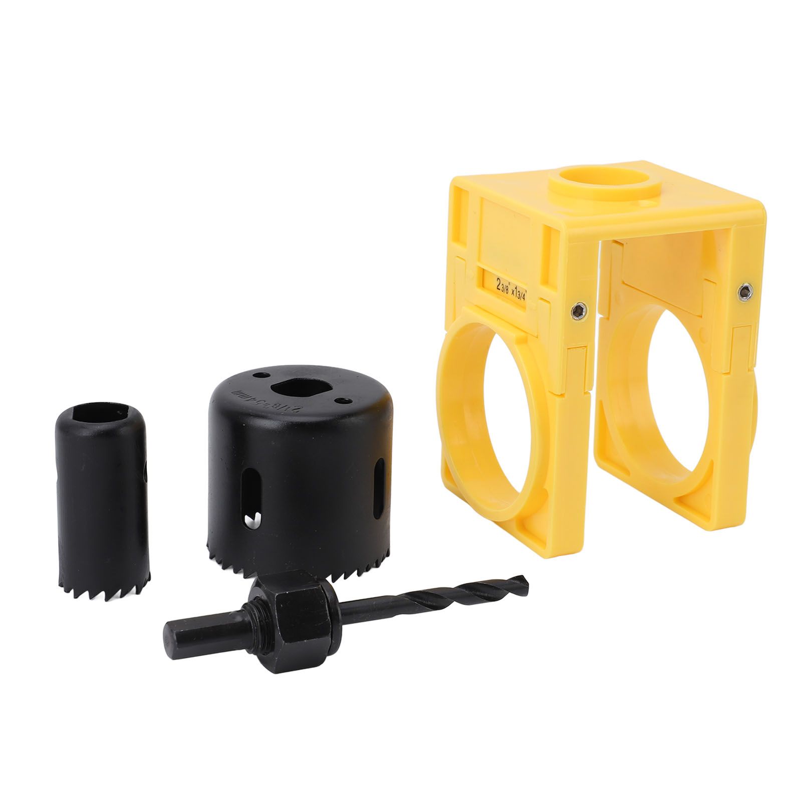 Lock Installation Kit with Guide Template Carbon Steel Plastic Door Hole Saw view 4