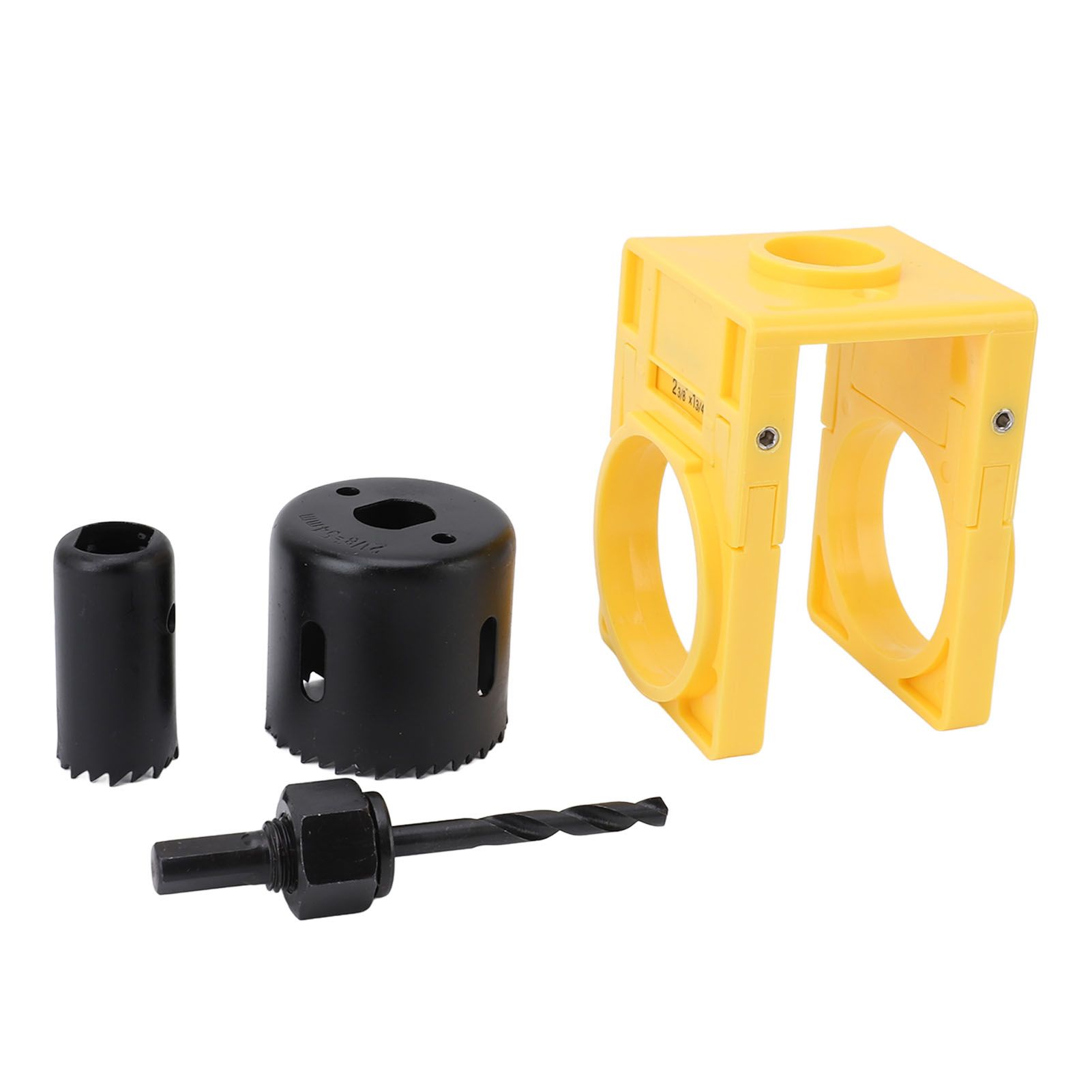 Lock Installation Kit with Guide Template Carbon Steel Plastic Door Hole Saw view 5