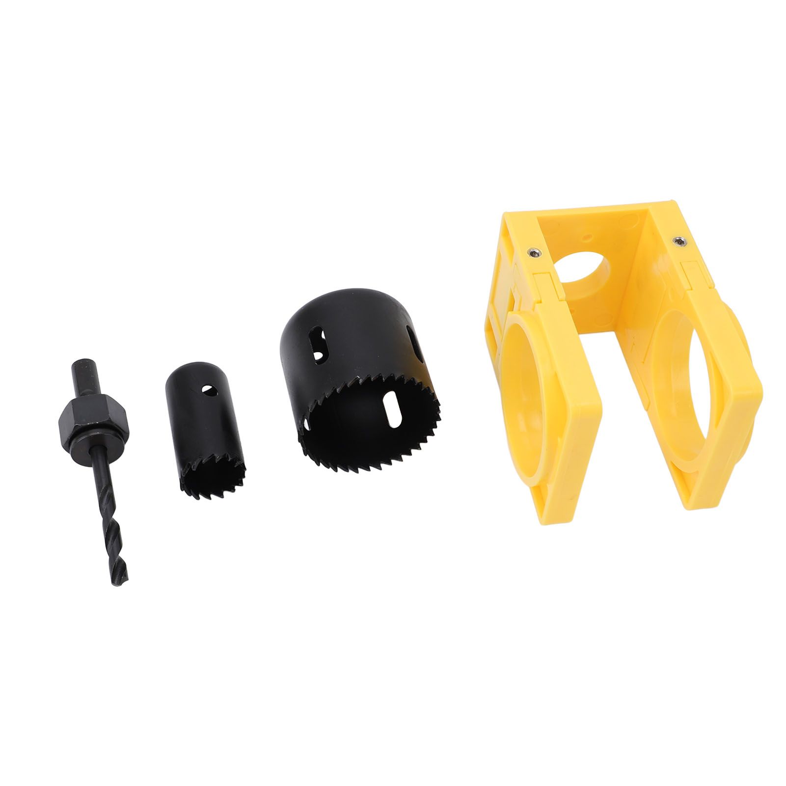 Lock Installation Kit with Guide Template Carbon Steel Plastic Door Hole Saw view 8