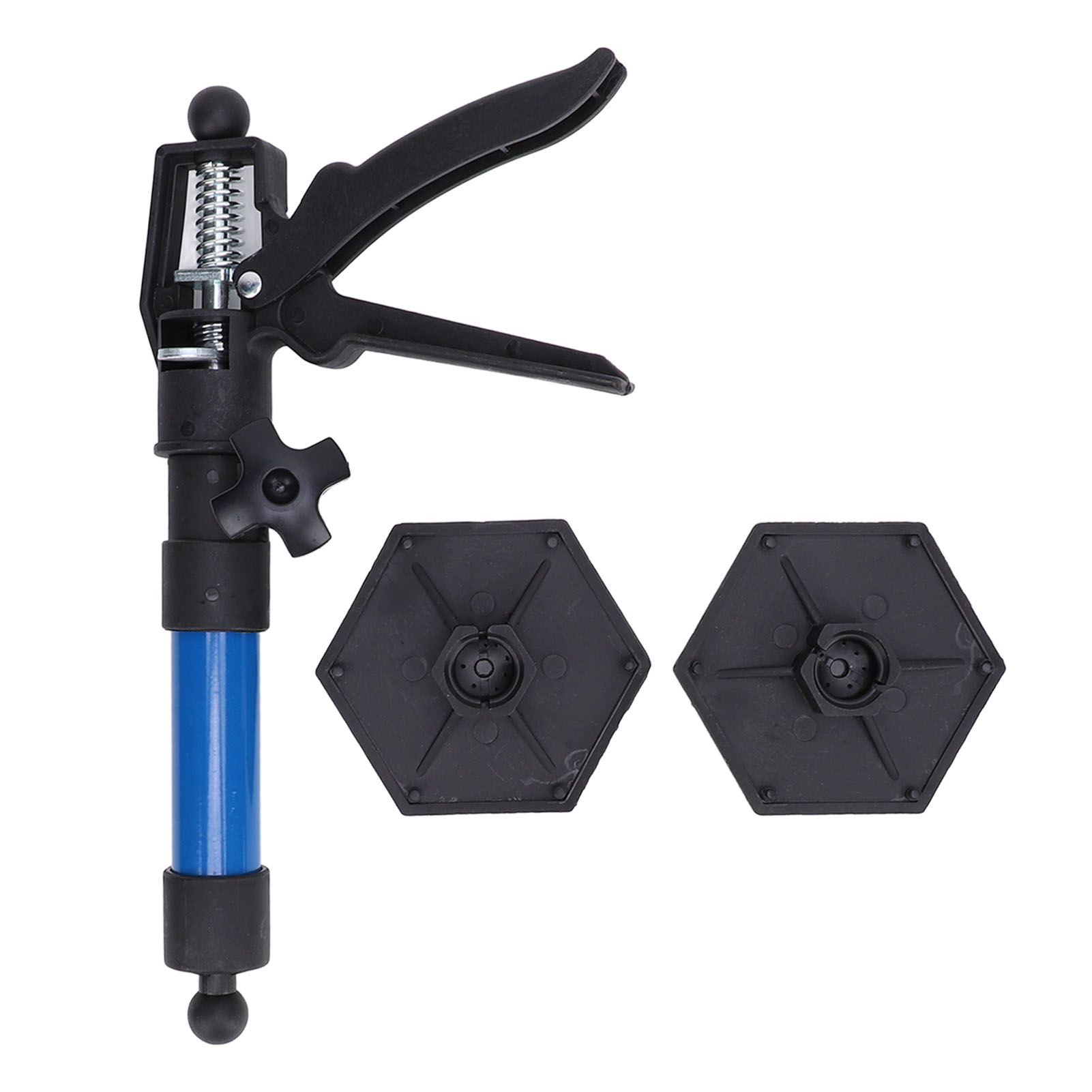 Cabinet Jack 220.5lb Load Bearing 45° Rotating Head Anti Slip Pad Carbon Steel view 3