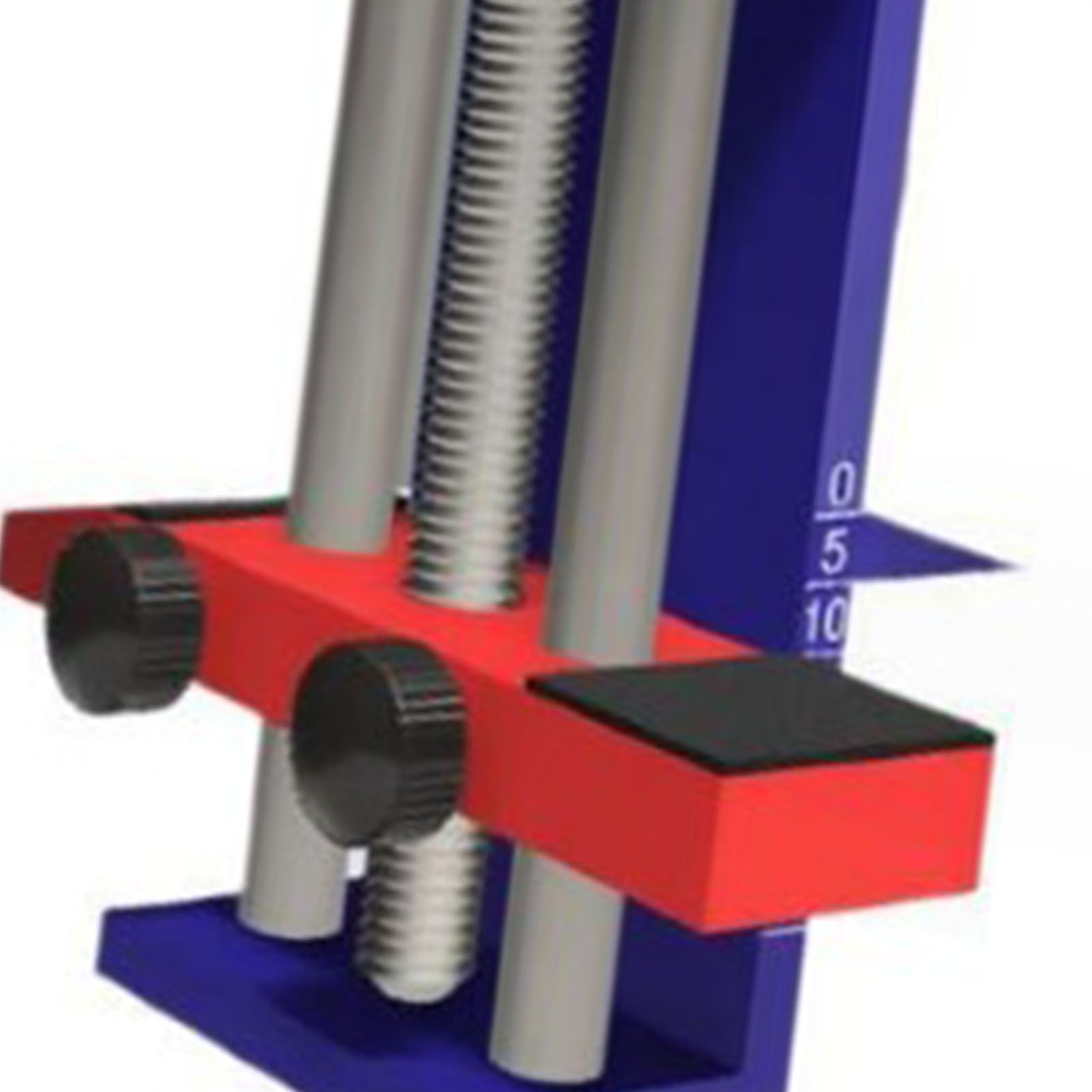 Cabinet Door Installation Positioner Aluminum Alloy Cabinet Hardware Jig view 5