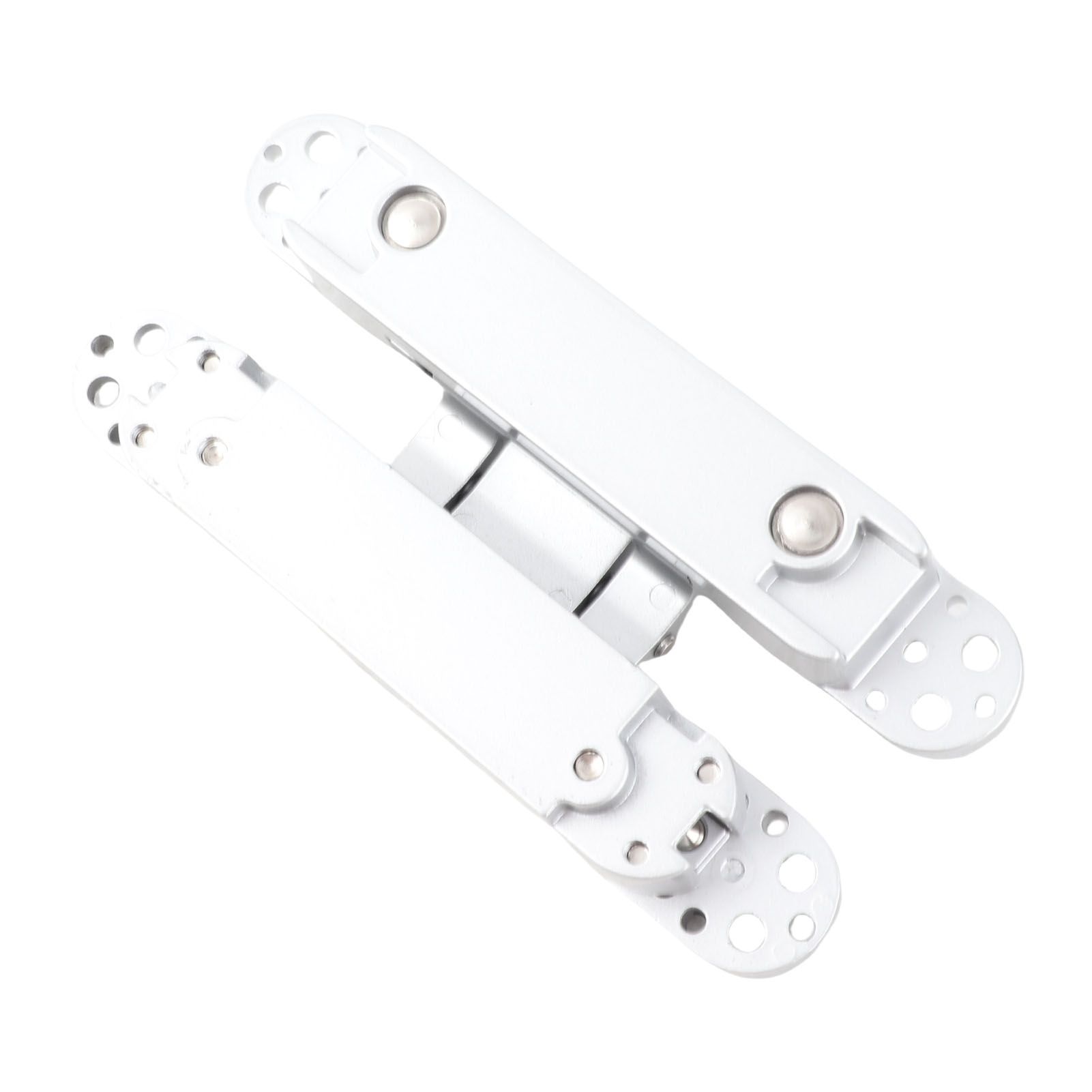 Hidden Door Hinge Zinc Alloy 3 Way Adjustable 180 Degree Swing Quiet Invisible view 11