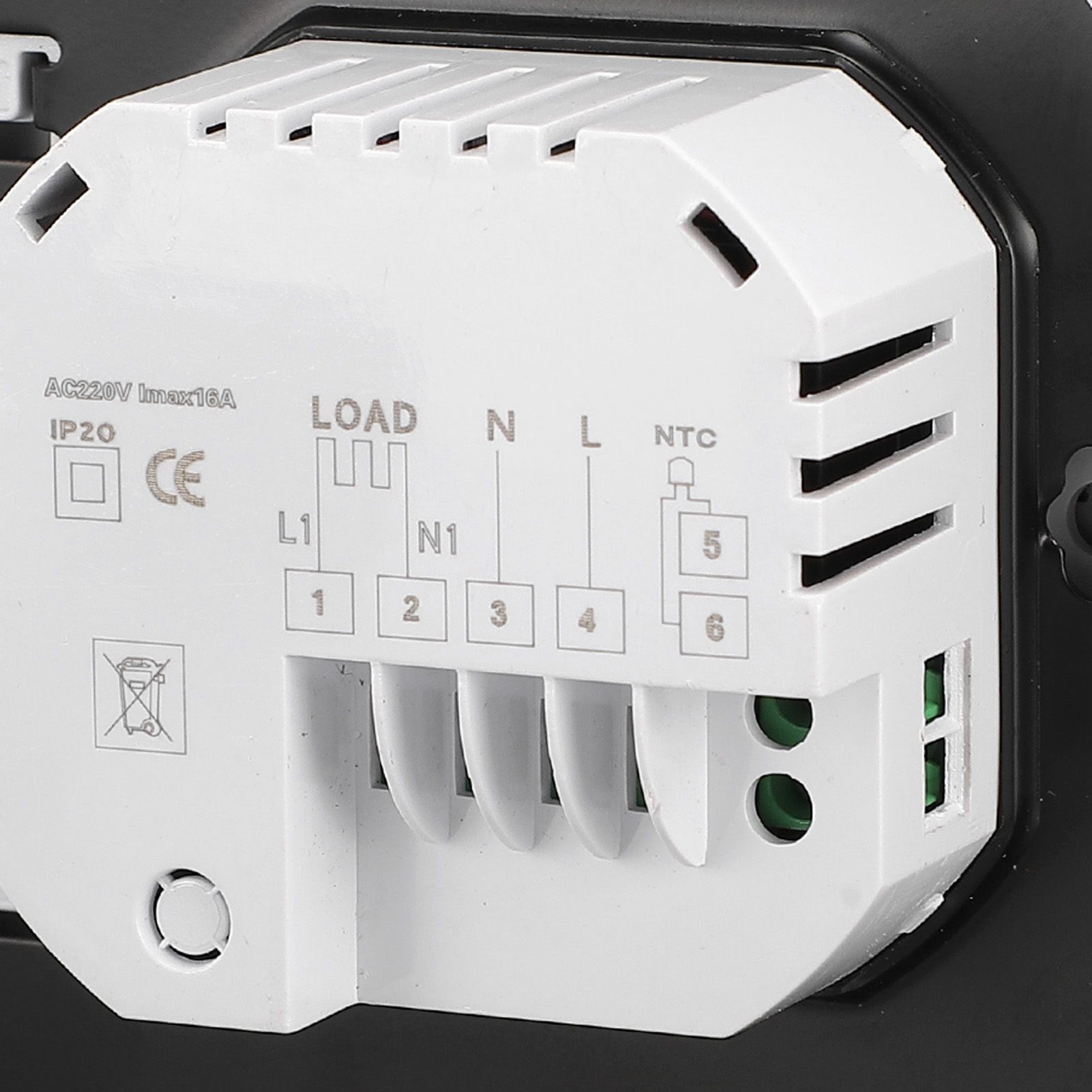 Smart Thermostat 16A LCD Display Digital Intelligent Room Thermostat for view 7