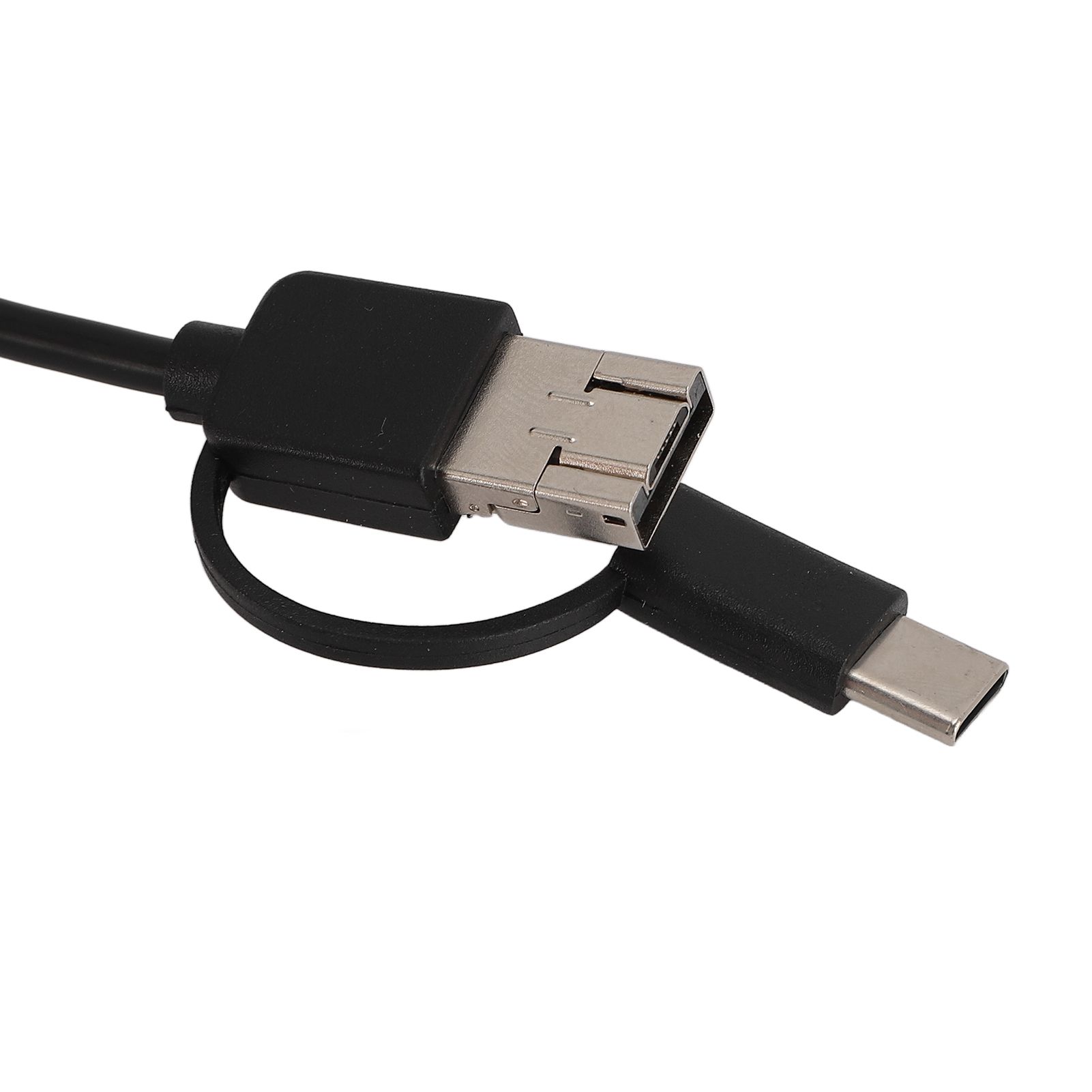 USB C Endoscope Camera with Adjustable LED Light 8mm 1200P Borescope with view 2