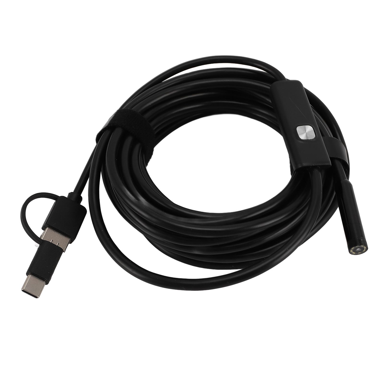 USB C Endoscope Camera with Adjustable LED Light 8mm 1200P Borescope with view 4
