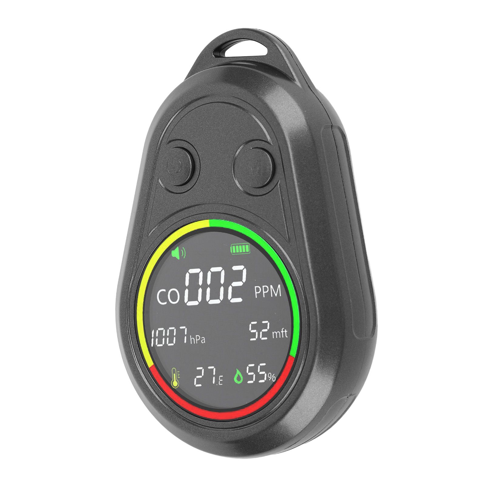 Portable Air Quality Detector 5 in 1 CO Altitude Atmospheric Pressure view 10