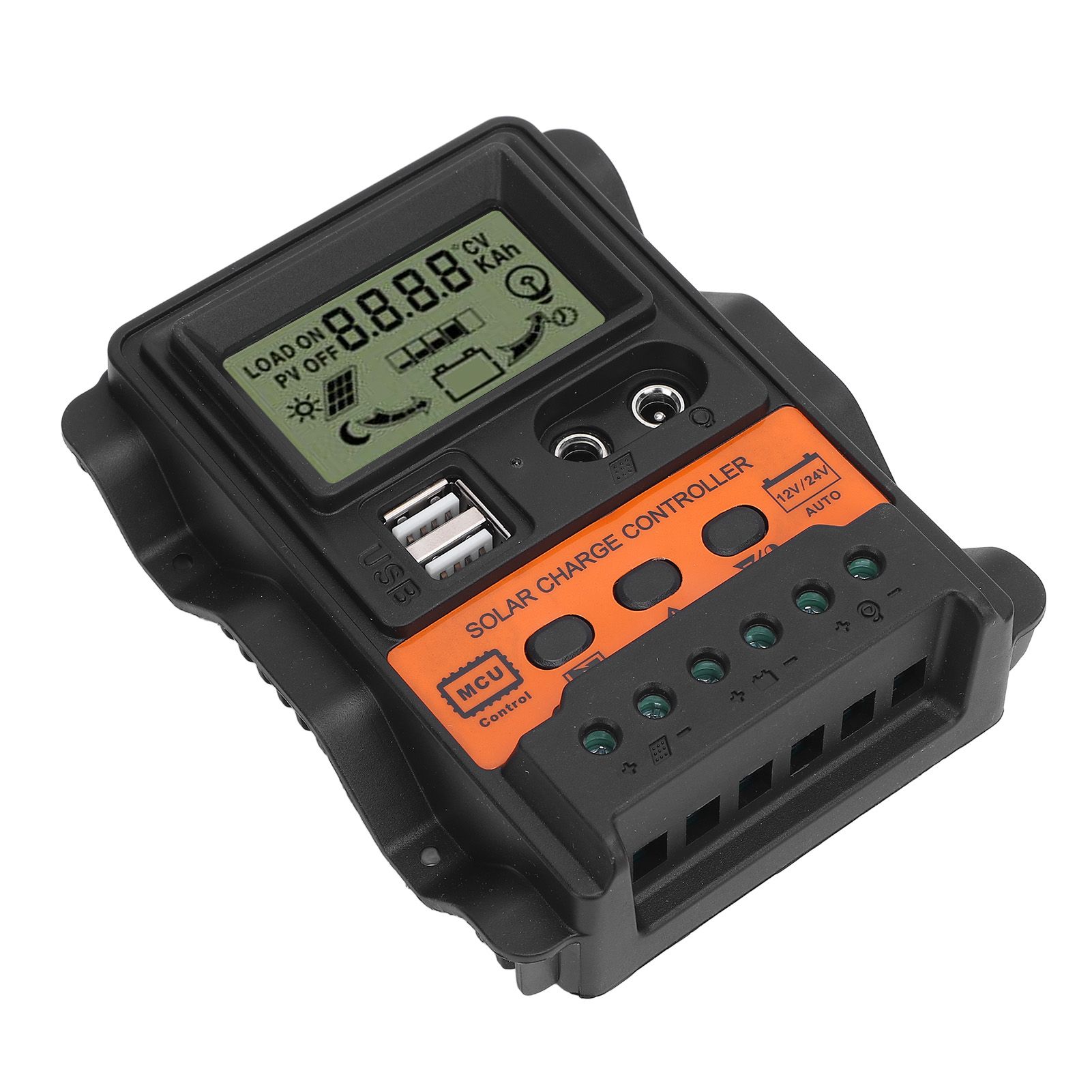 Solar Charge Controller with Dual USB Ports PWM 12V 24V Automatic Adaptation view 4