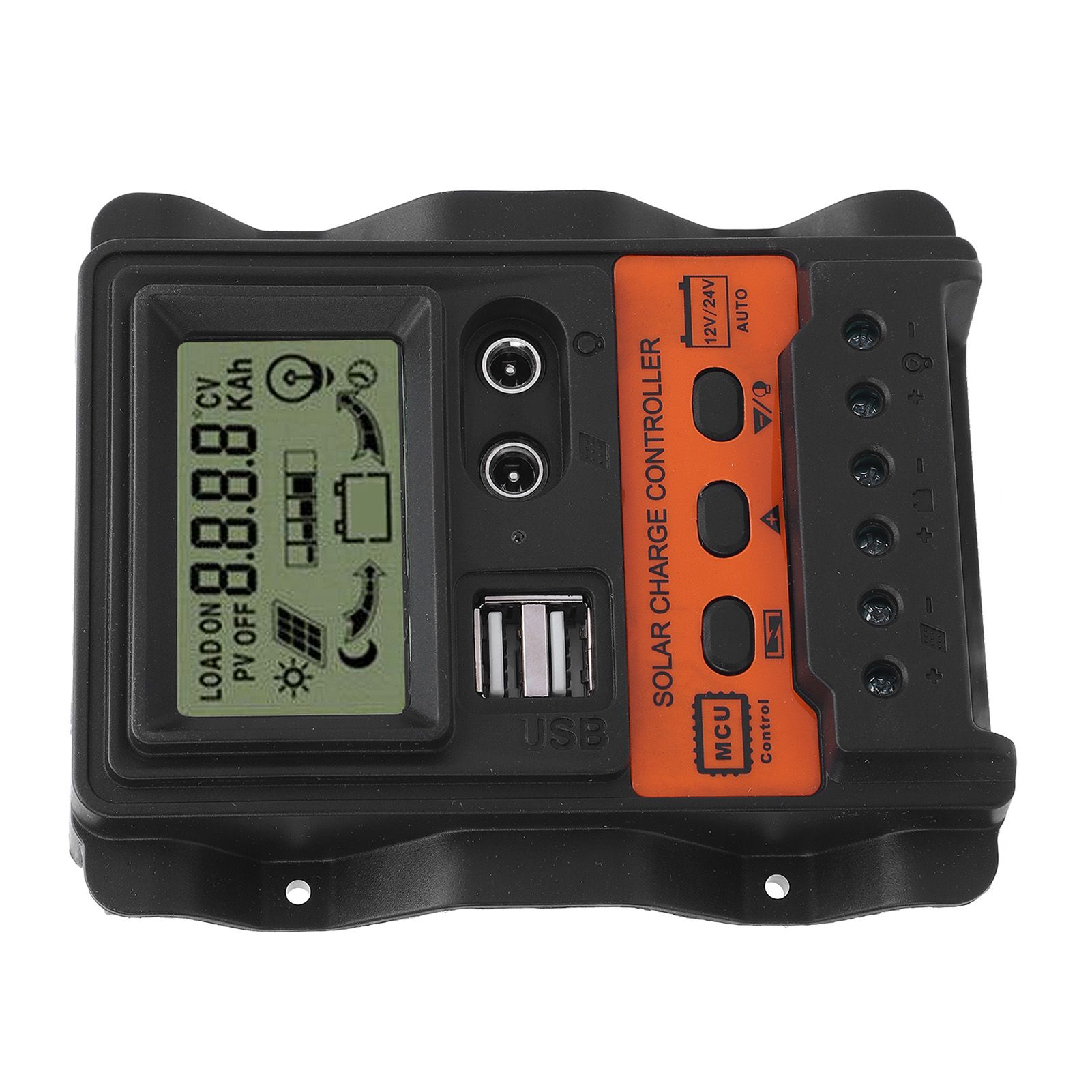 Solar Charge Controller with Dual USB Ports PWM 12V 24V Automatic Adaptation view 8
