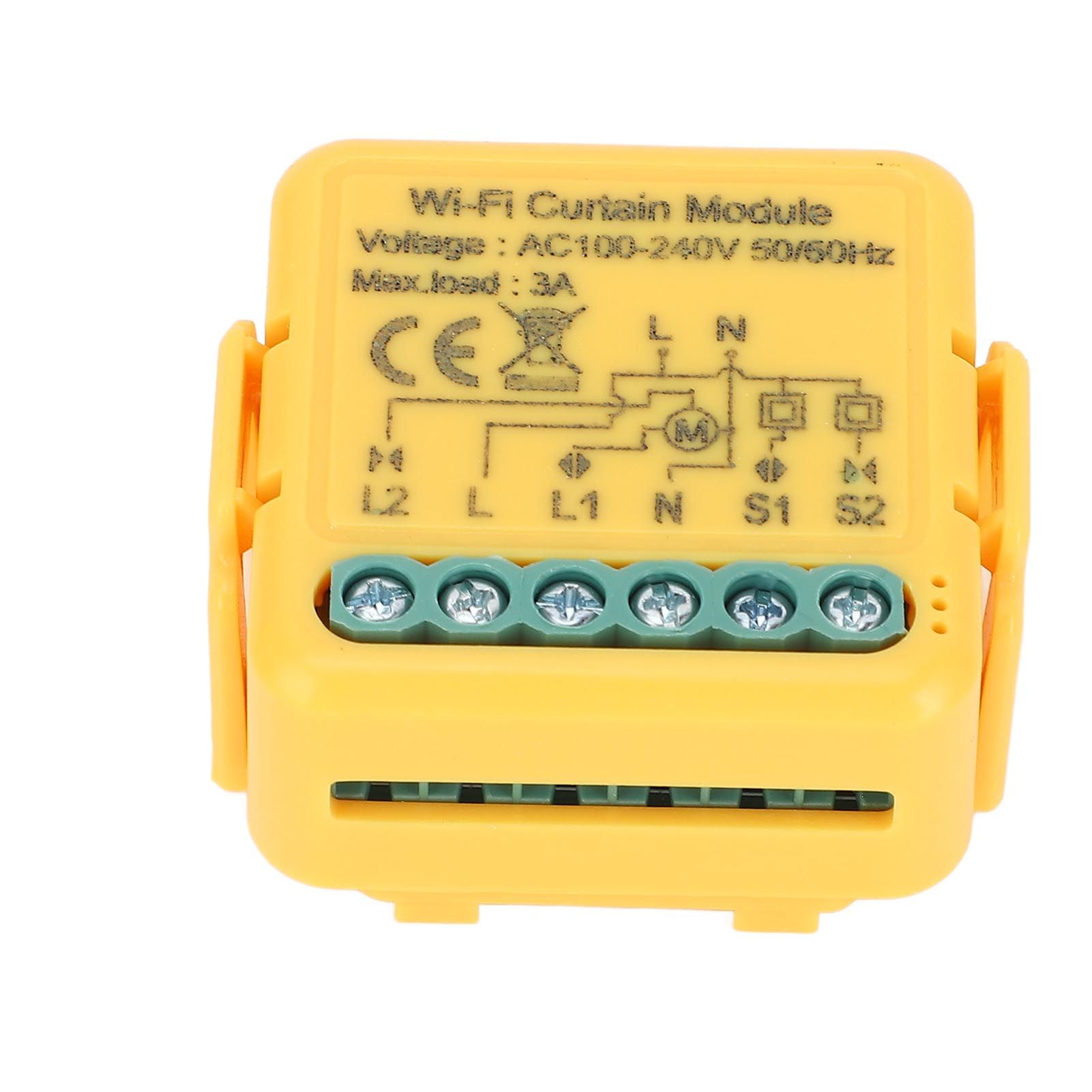 WiFi Curtain Module Switch APP Control Timer Function Electric Curtain Roller view 3