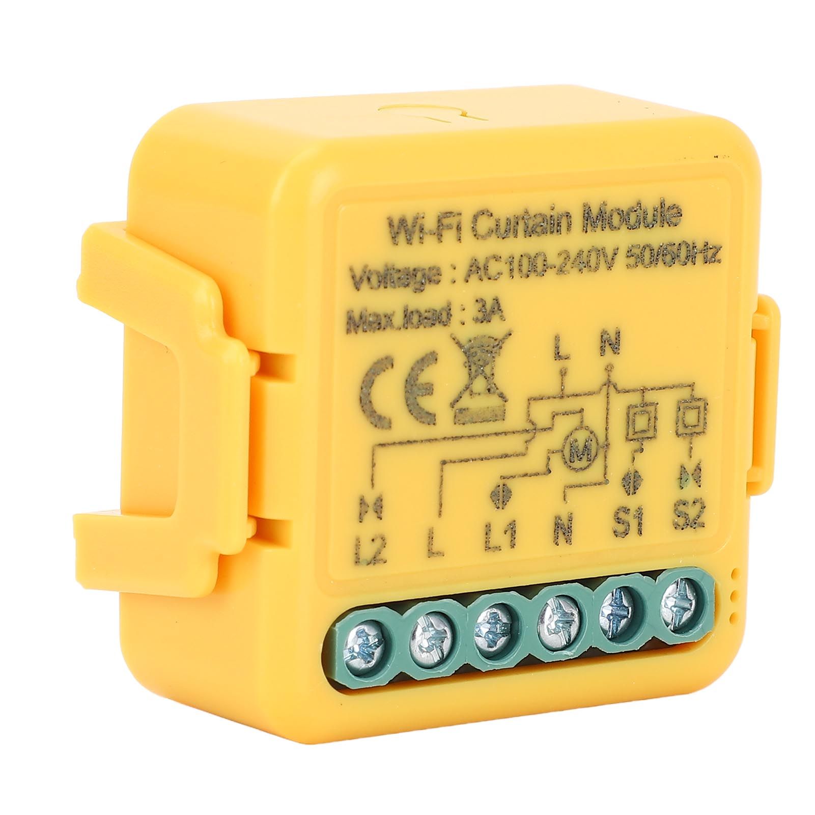 WiFi Curtain Module Switch APP Control Timer Function Electric Curtain Roller view 6