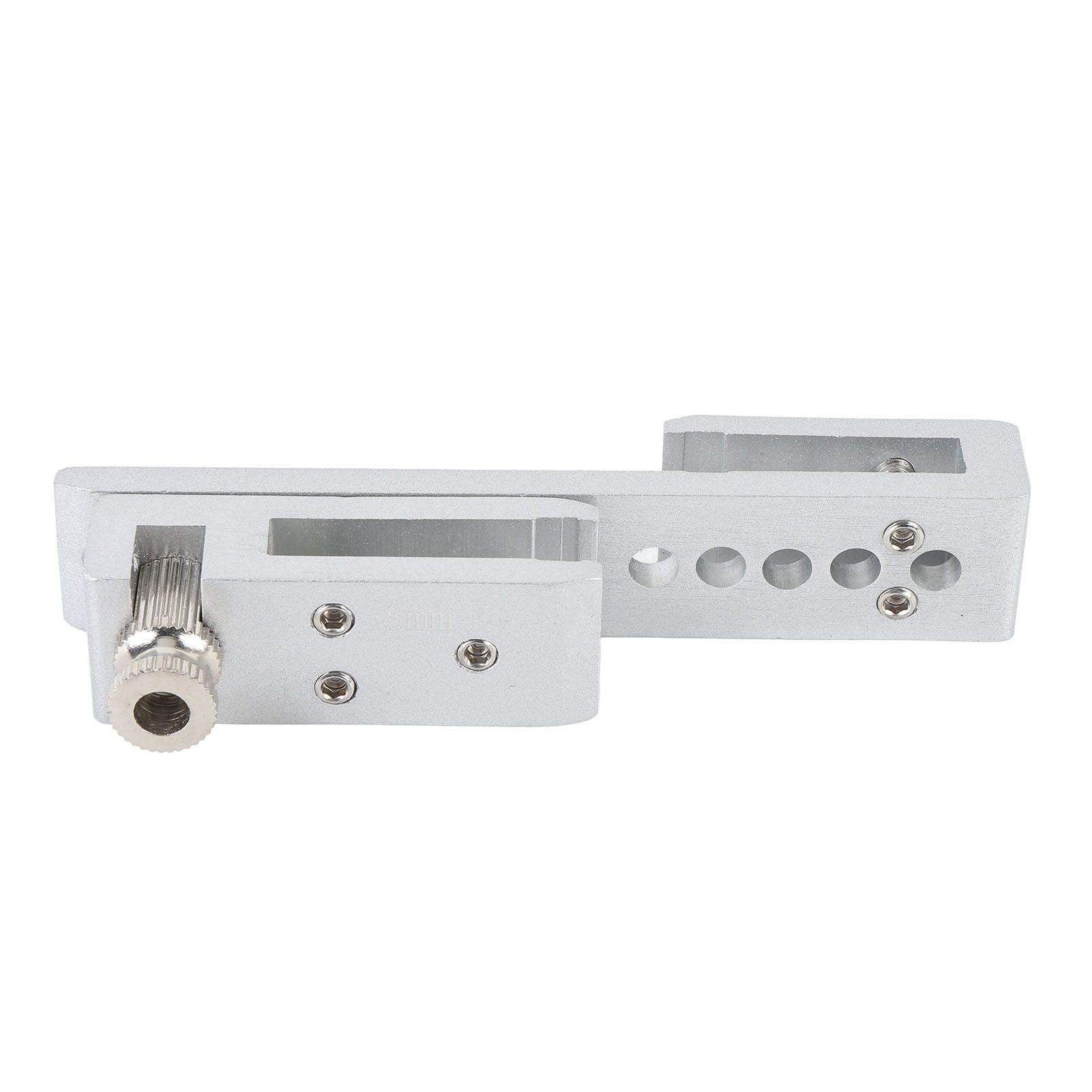 Sliding Glass Door Lock 12 Holes Limit Metal Security Latch for Home Hotel view 3