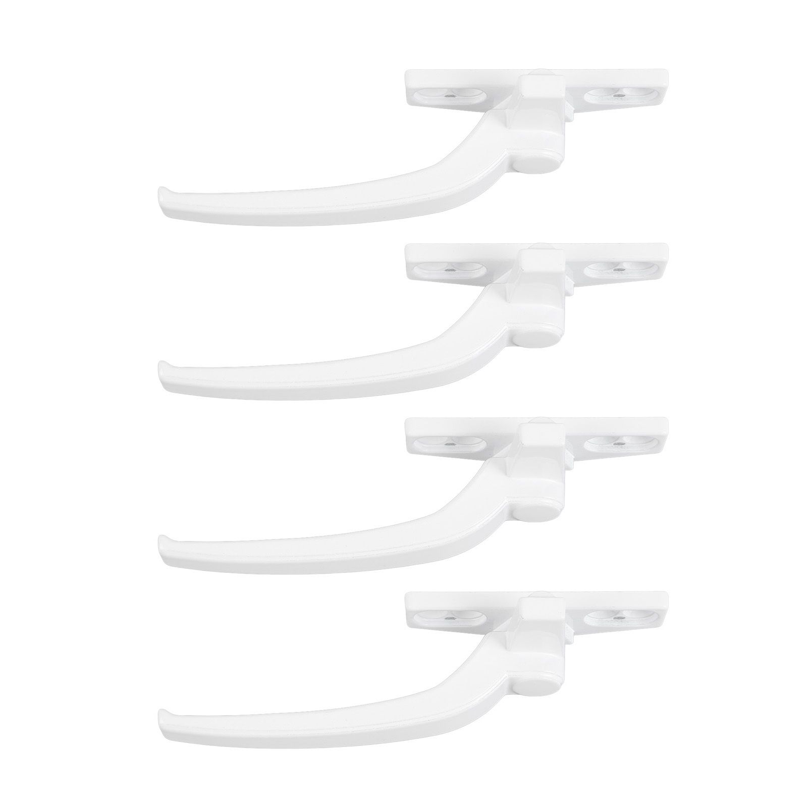 Aluminum Alloy Window Handle for Flat Open External Push Casement Security view 4