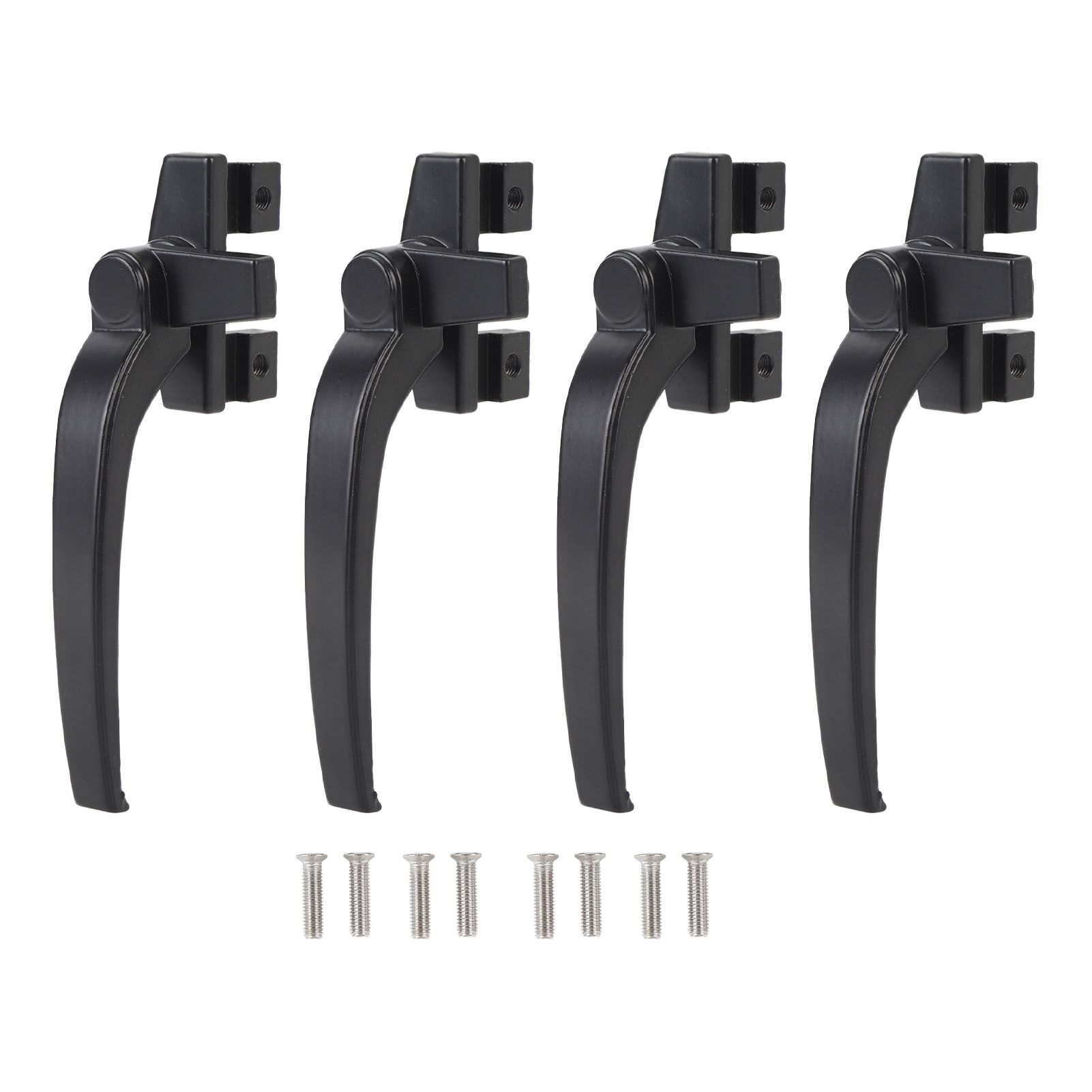 4PCS Window Handle Aluminum Alloy Window Handle Lock for Internal and External view 3