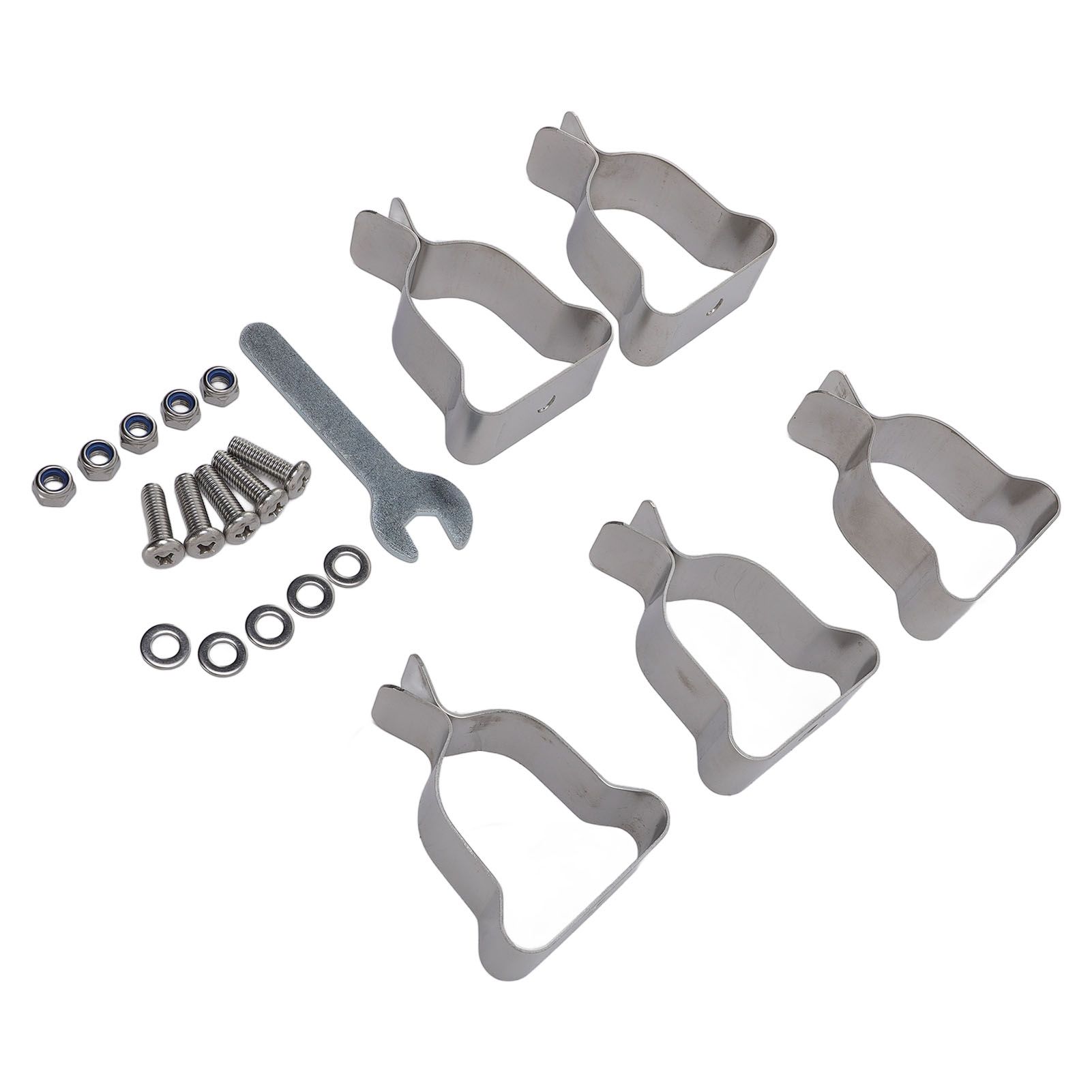 Window Well Cover Spring Clamp Heavy Duty Cold Rolled Steel Zinc Plated Window view 9