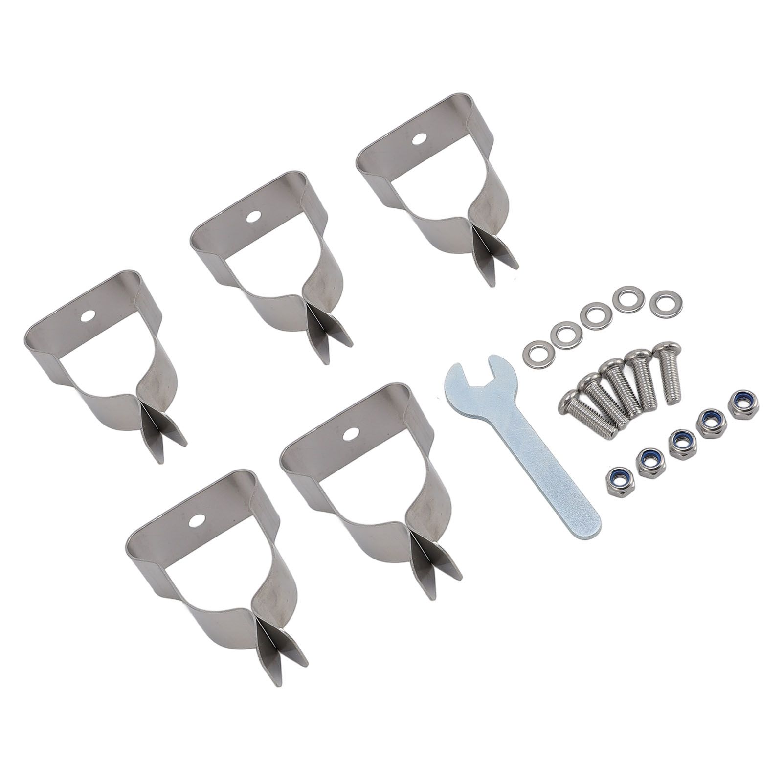 Window Well Cover Spring Clamp Heavy Duty Cold Rolled Steel Zinc Plated Window view 11