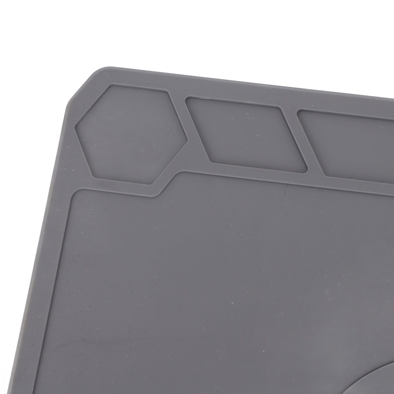 Heat Insulation Silicone Repair Mat with Scale Ruler 81 Screw Positions Anti view 5