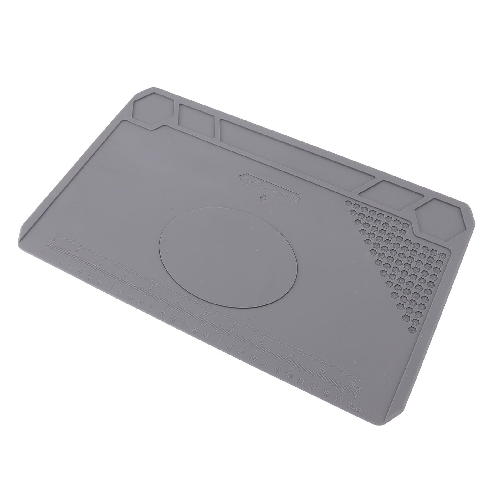 Heat Insulation Silicone Repair Mat with Scale Ruler 81 Screw Positions Anti view 10