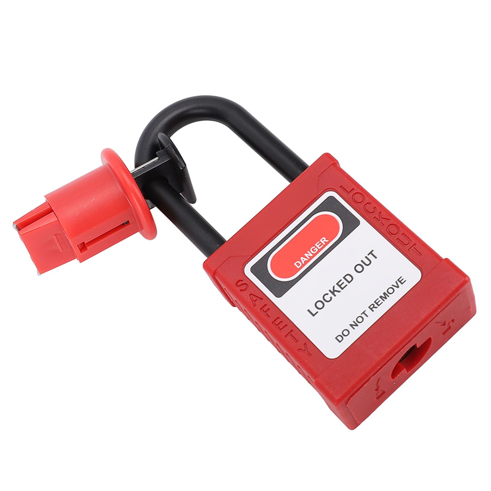 Lockout Tagout Lock with Key Nylon Stainless Steel 1P 2P 3P 4P Circuit Breaker view 9