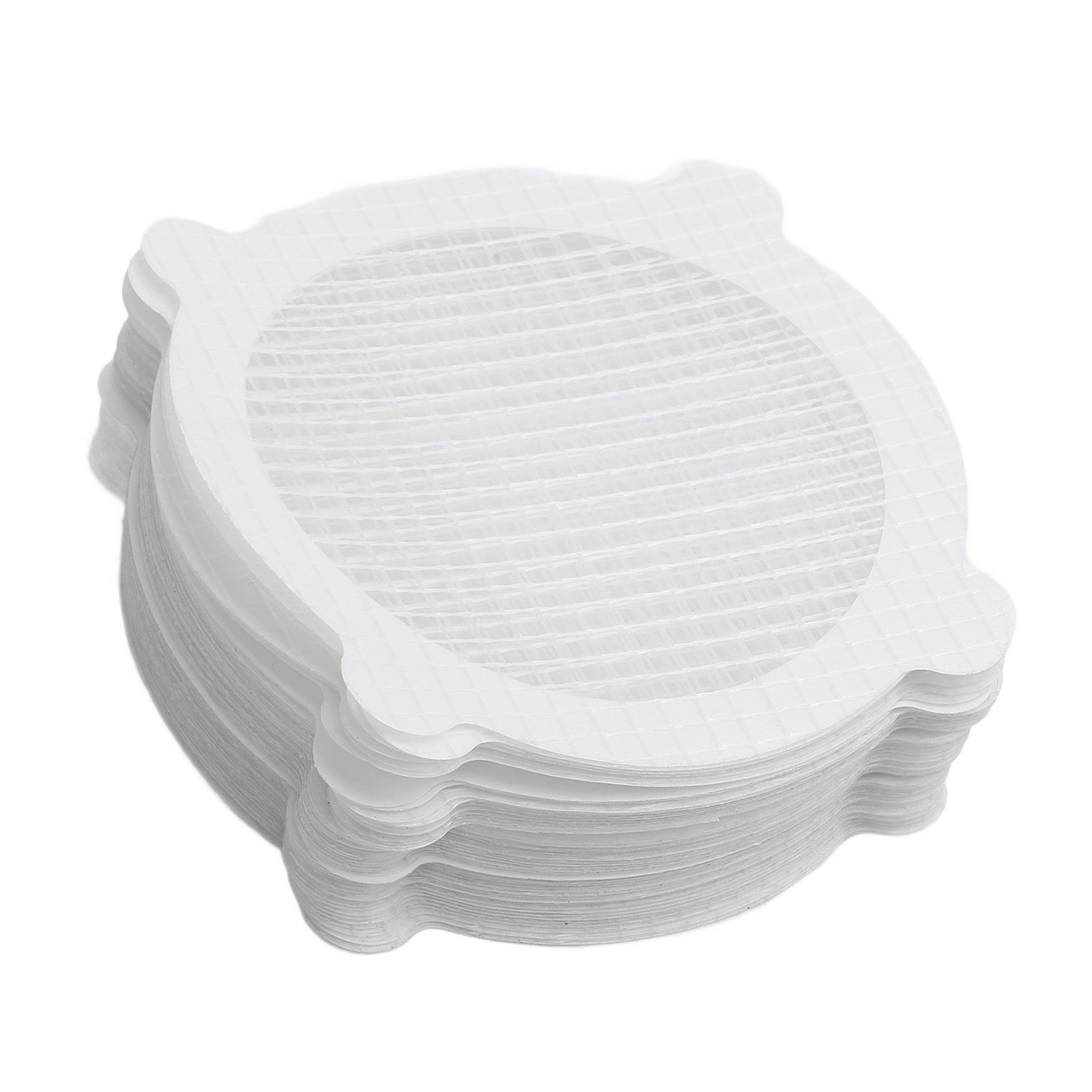 50PCS Floor Drain Stickers Single Use Mesh Hair Catcher for Bathroom Shower view 6