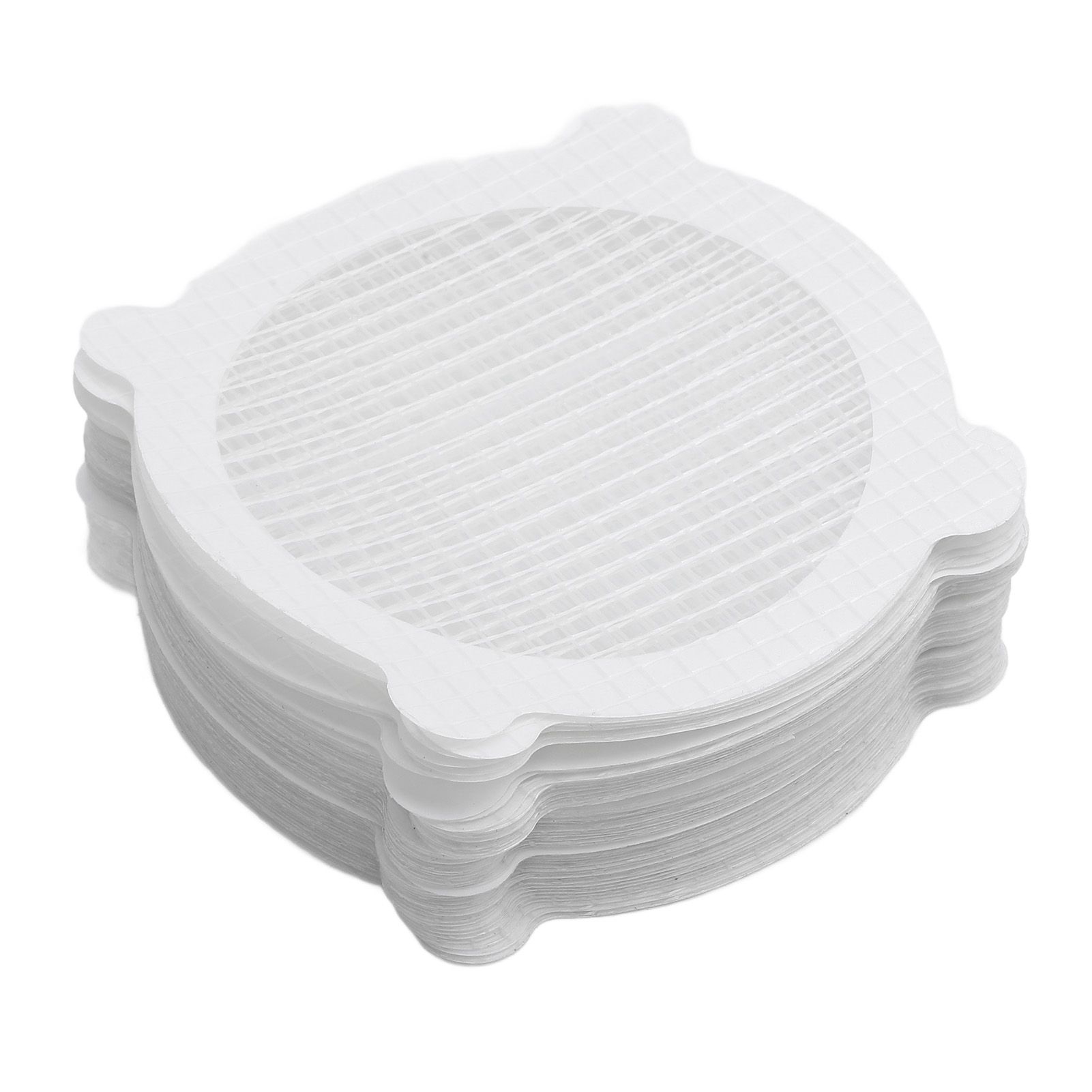 50PCS Floor Drain Stickers Single Use Mesh Hair Catcher for Bathroom Shower view 8