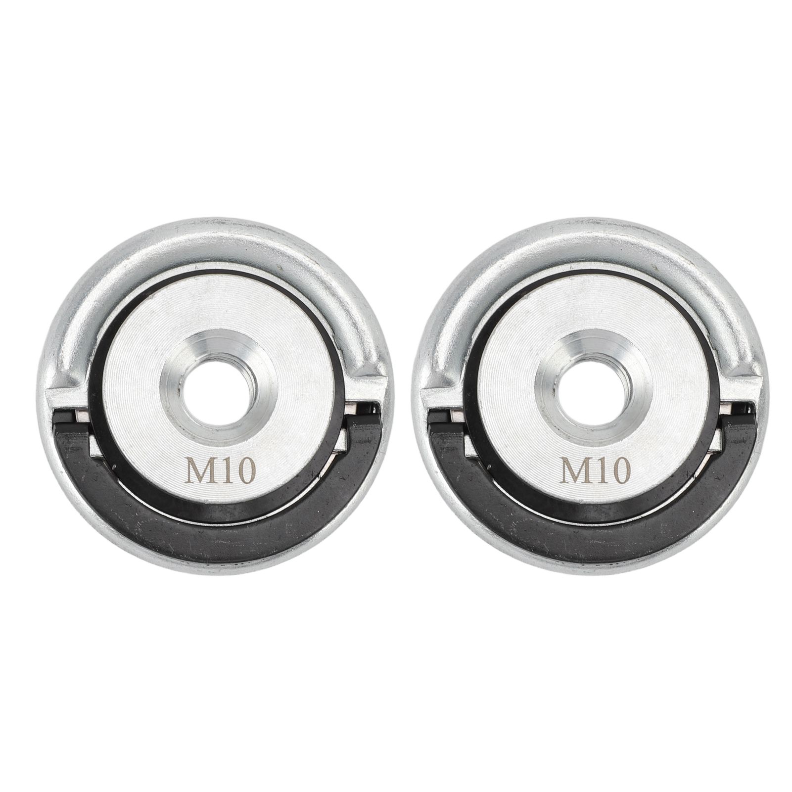 2pcs Angle Grinder Flange Nut Carbon Steel Quick Release M10 Grinder Locking view 3